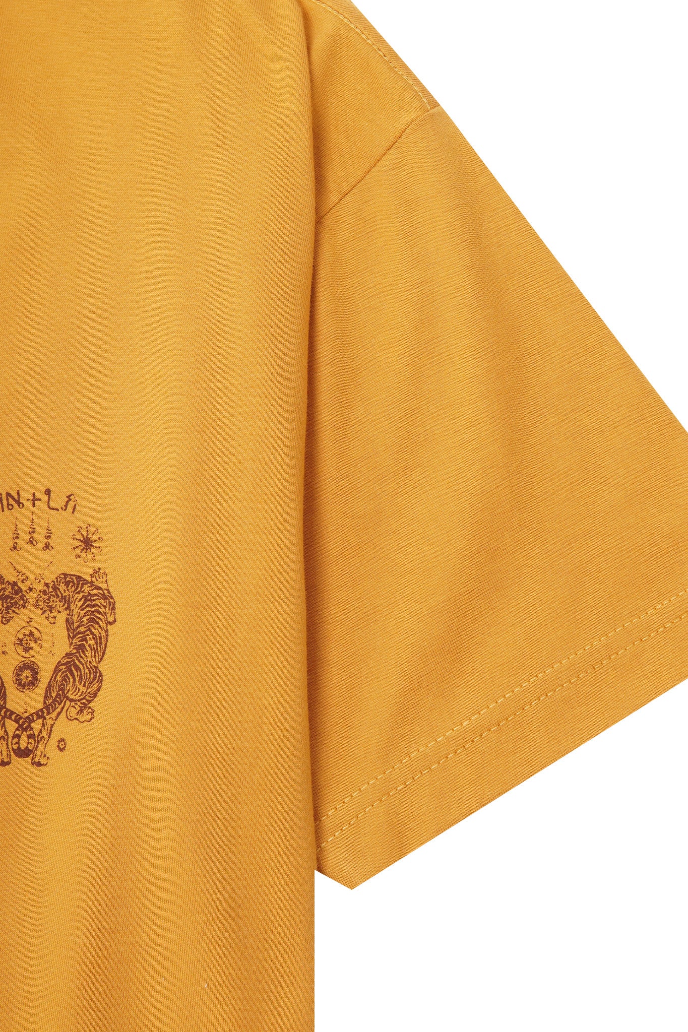 "FCF" TEE IN MUSTARD - Image 8
