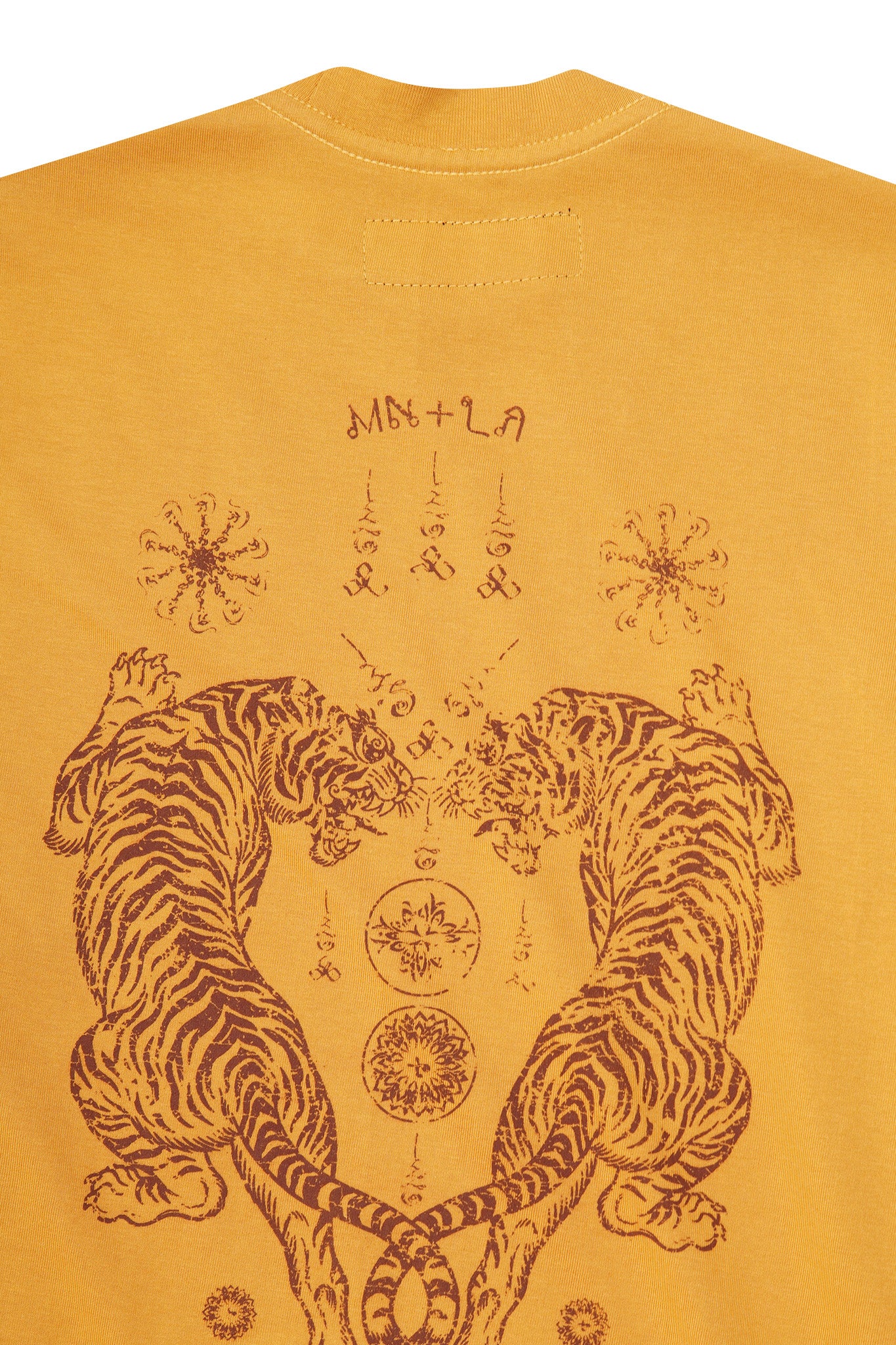 "FCF" TEE IN MUSTARD - Image 9