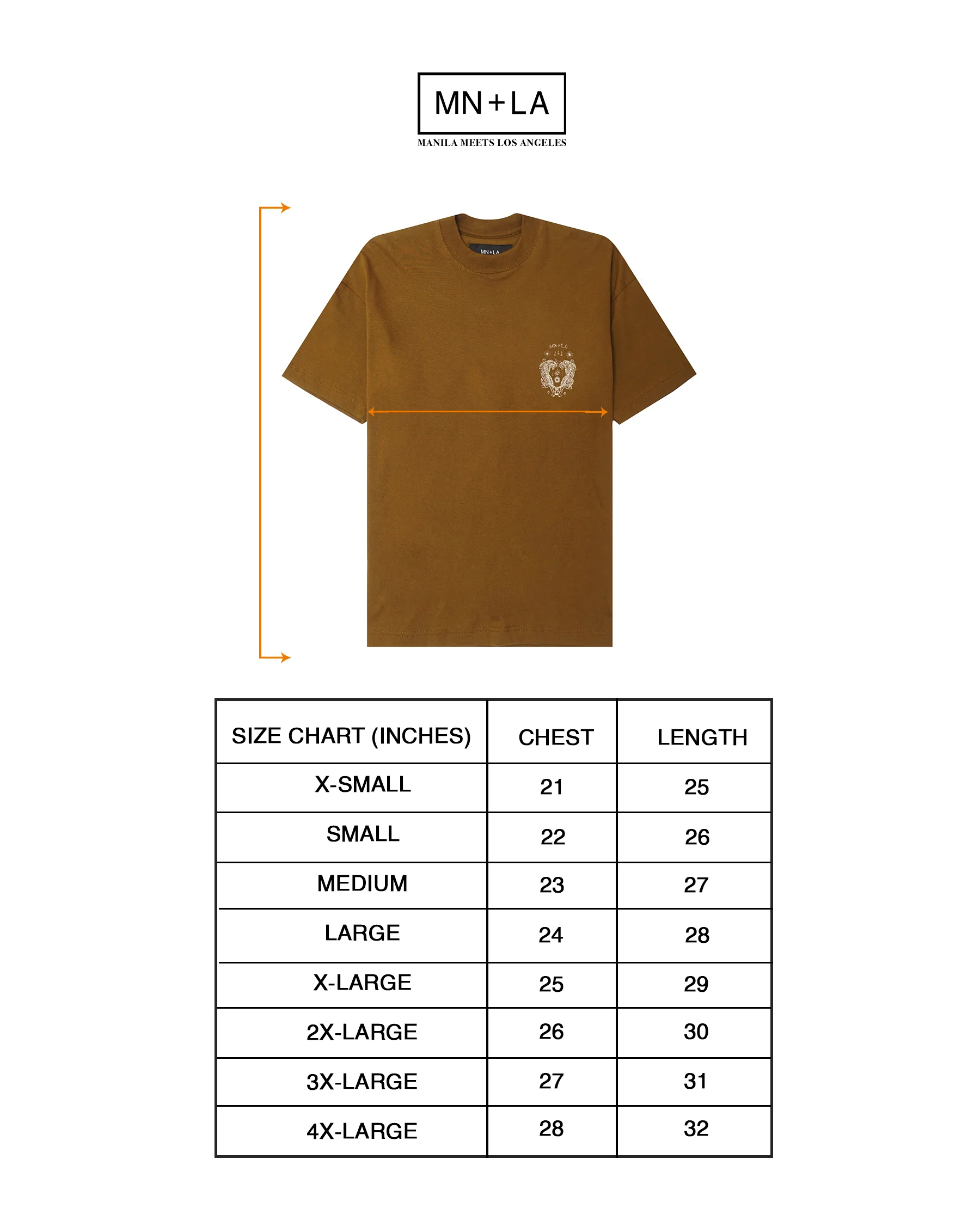 "FCF" TEE IN RUST - Image 5