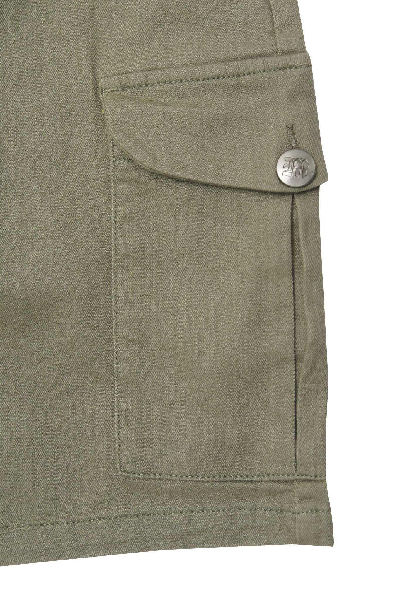 FIELD SHORTS IN OLIVE - Image 5