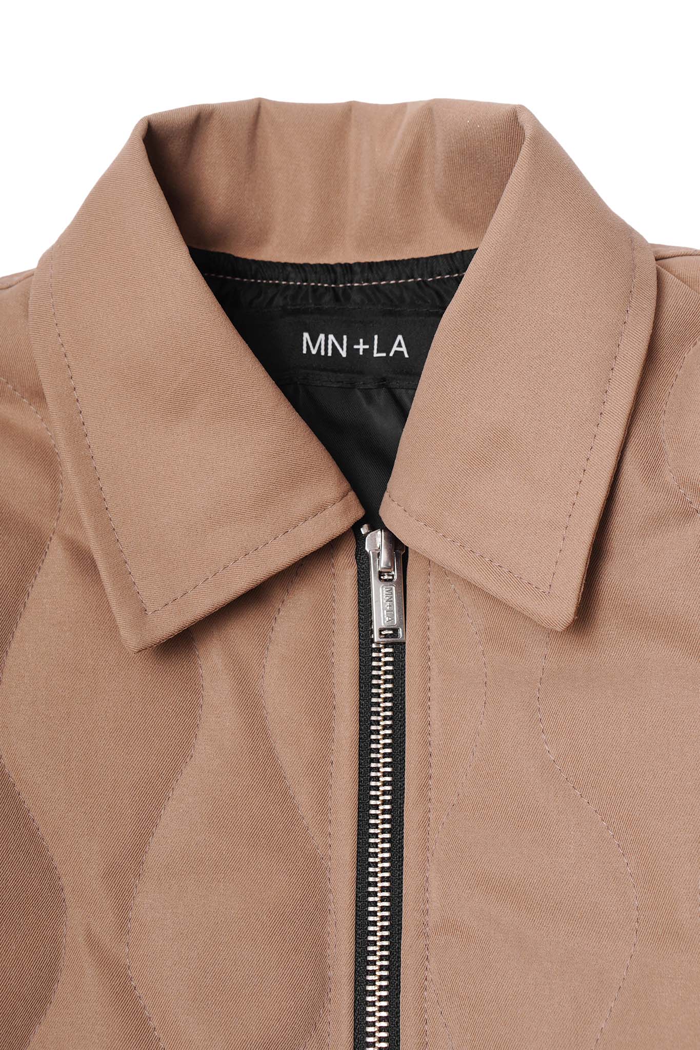 FLIGHT BOMBER JACKET IN CHAMPAGNE - Image 3