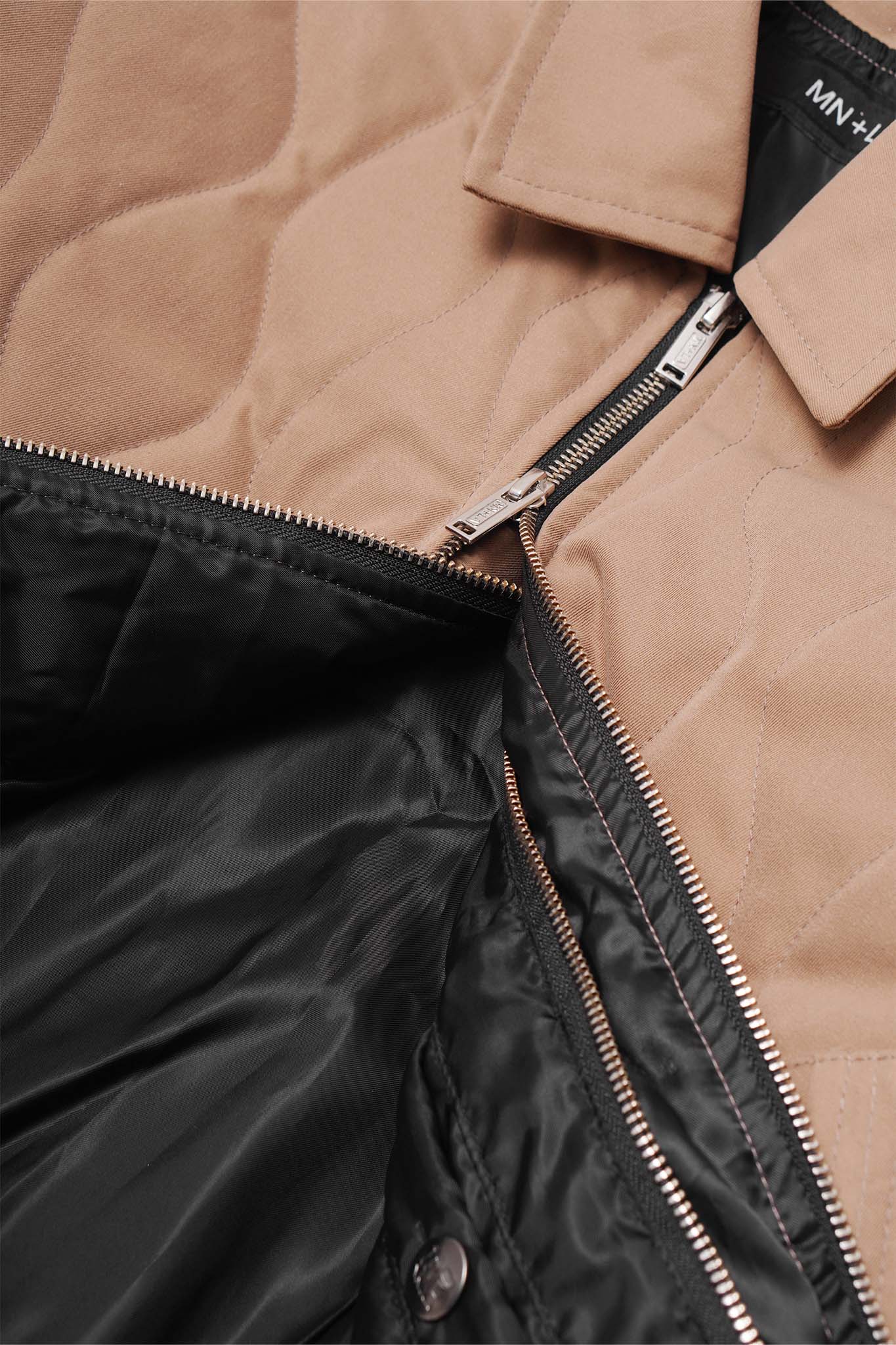 FLIGHT BOMBER JACKET IN CHAMPAGNE - Image 5