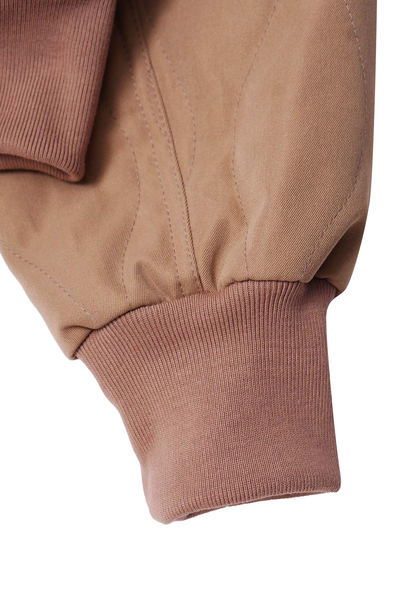FLIGHT BOMBER JACKET IN CHAMPAGNE - Image 7