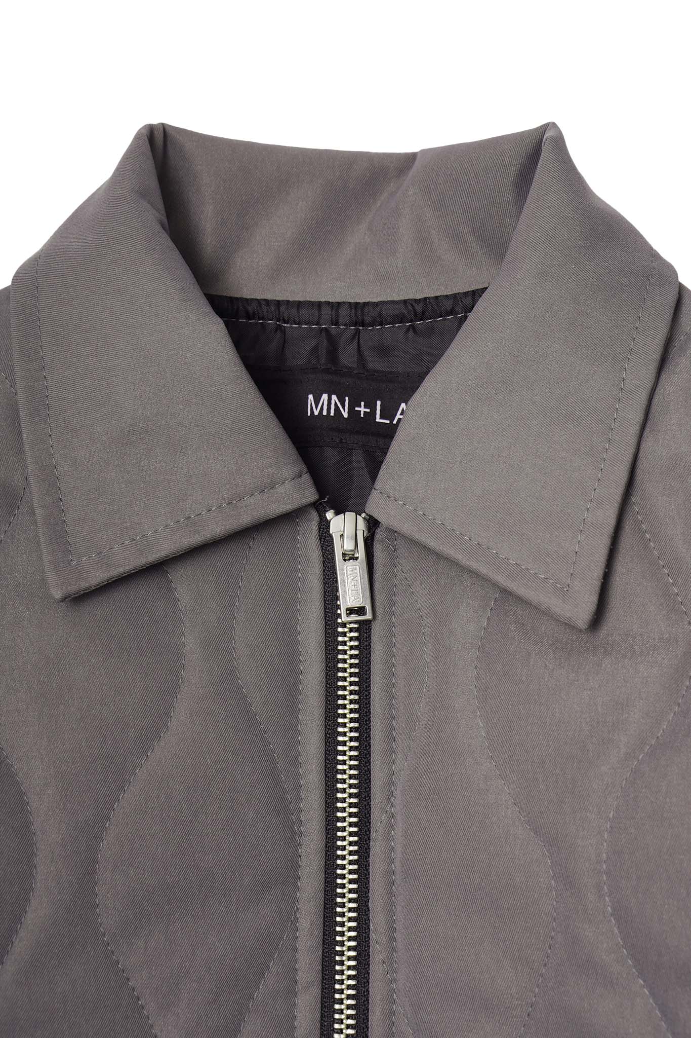 FLIGHT BOMBER JACKET IN NARDO GREY - Image 4