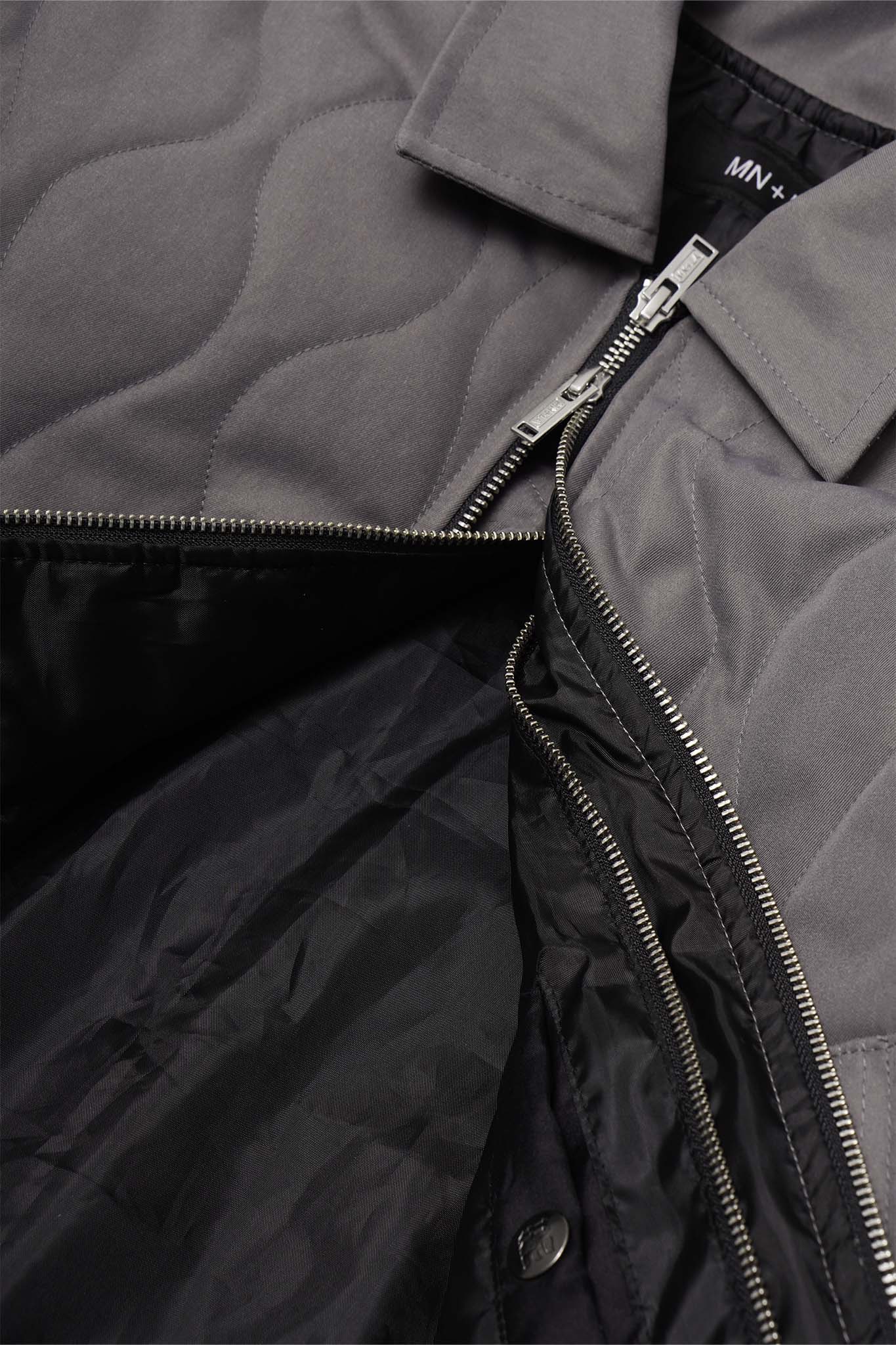 FLIGHT BOMBER JACKET IN NARDO GREY - Image 6