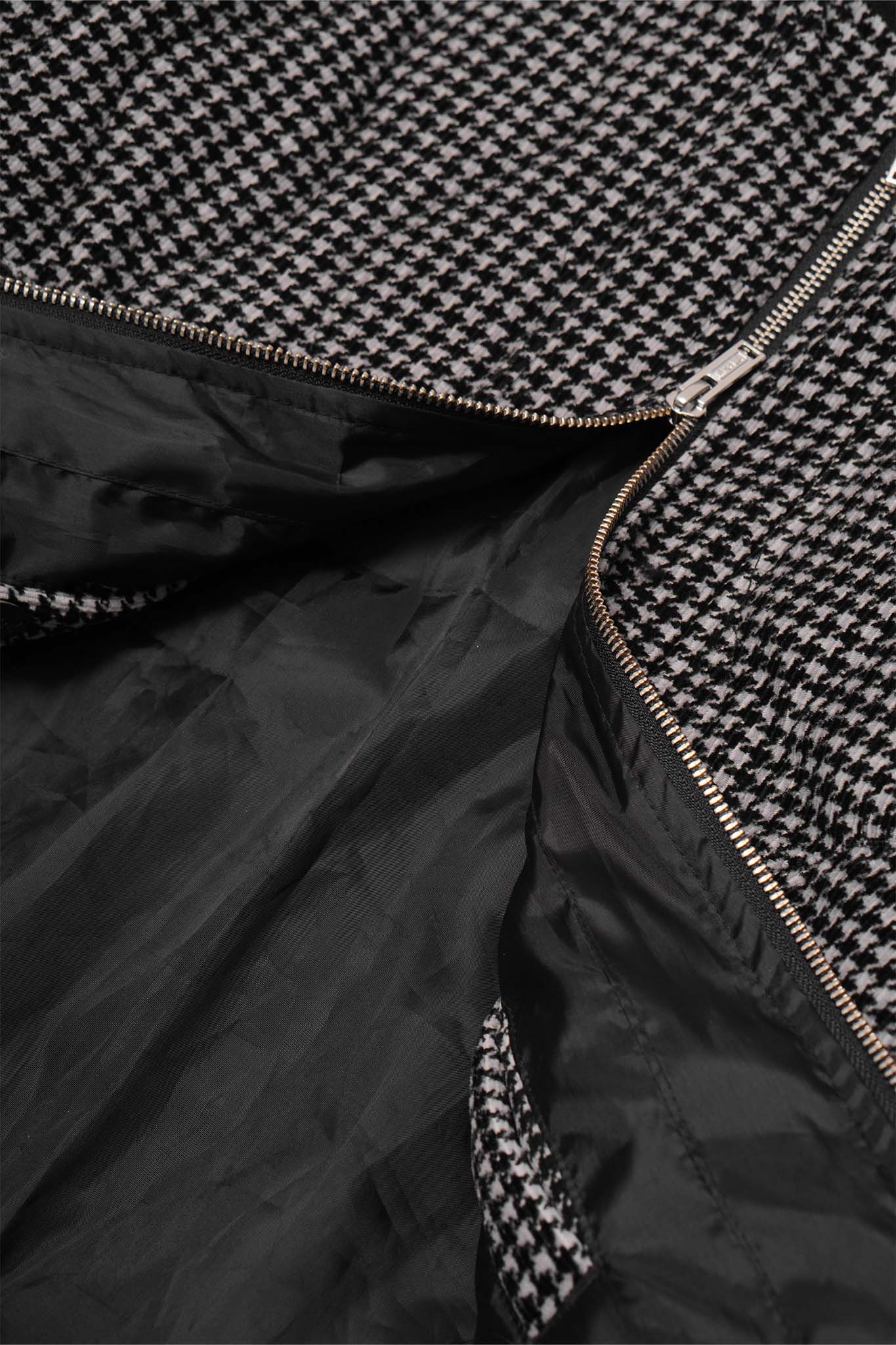 "FLOW" BOMBER JACKET IN HOUNDSTOOTH - Image 12