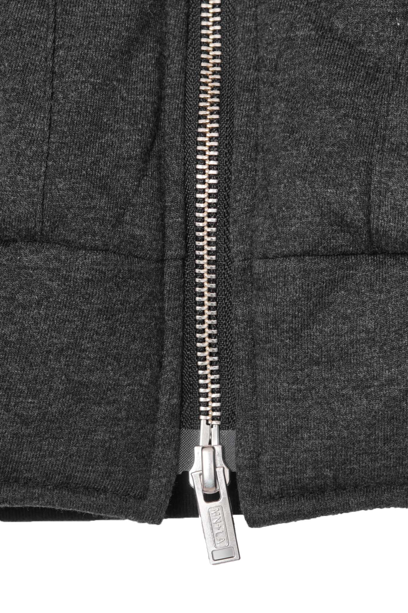 "FLOW" BOMBER JACKET IN MIDNIGHT HEATHER - Image 10