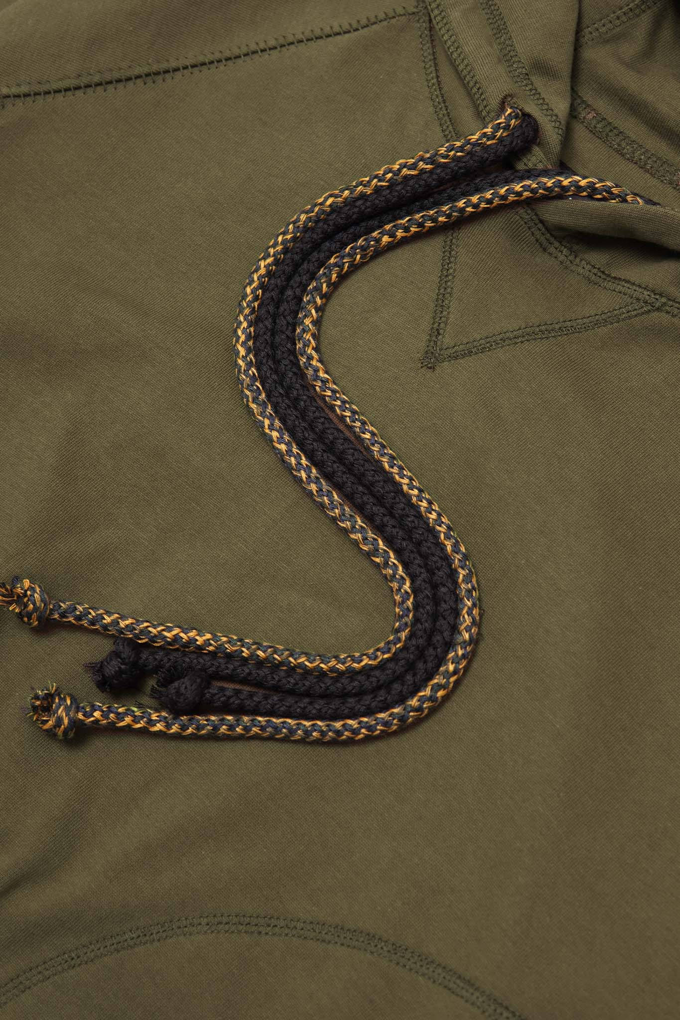 FLOW HOODIE IN OLIVE - Image 3