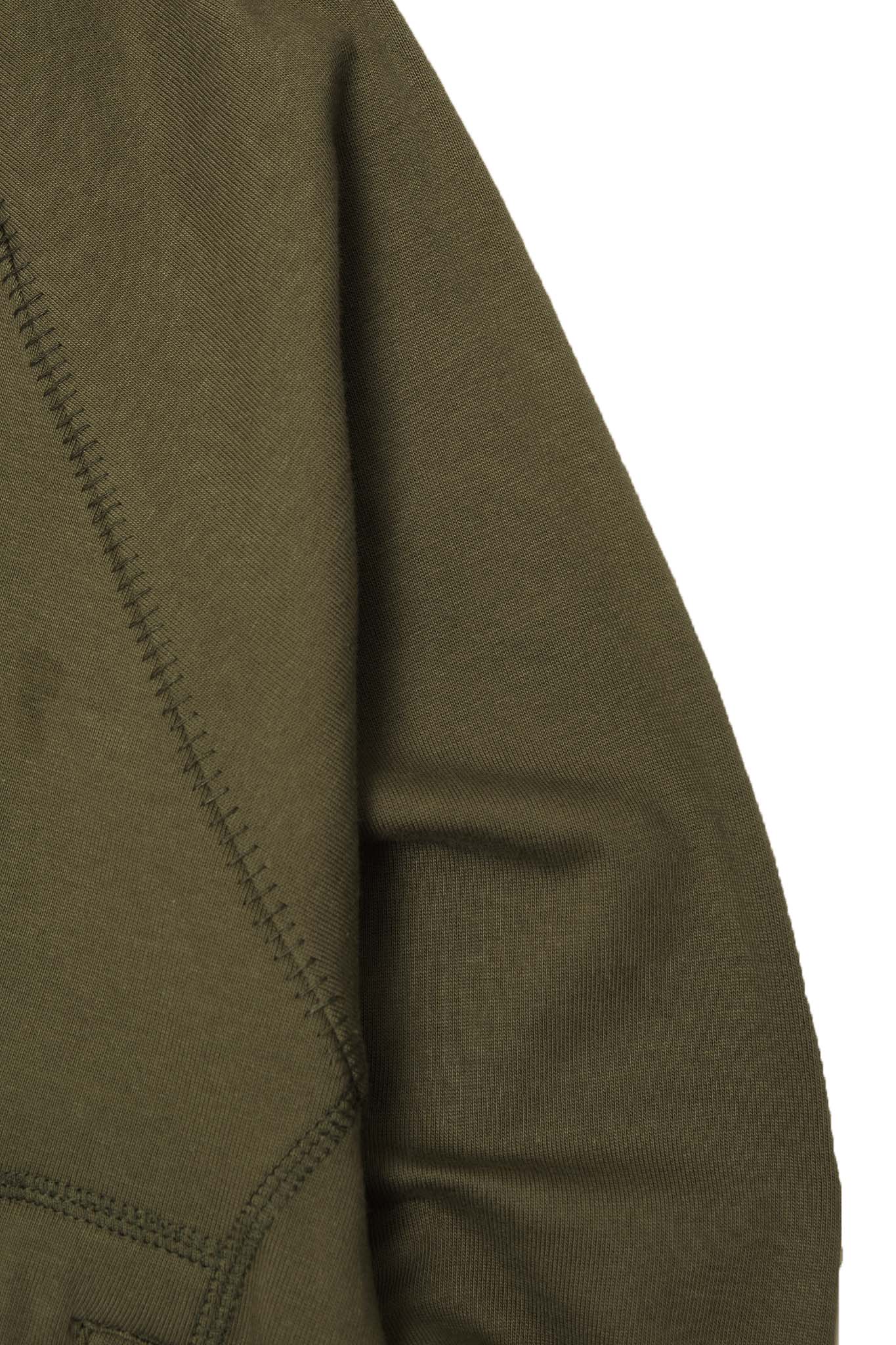 FLOW HOODIE IN OLIVE - Image 5