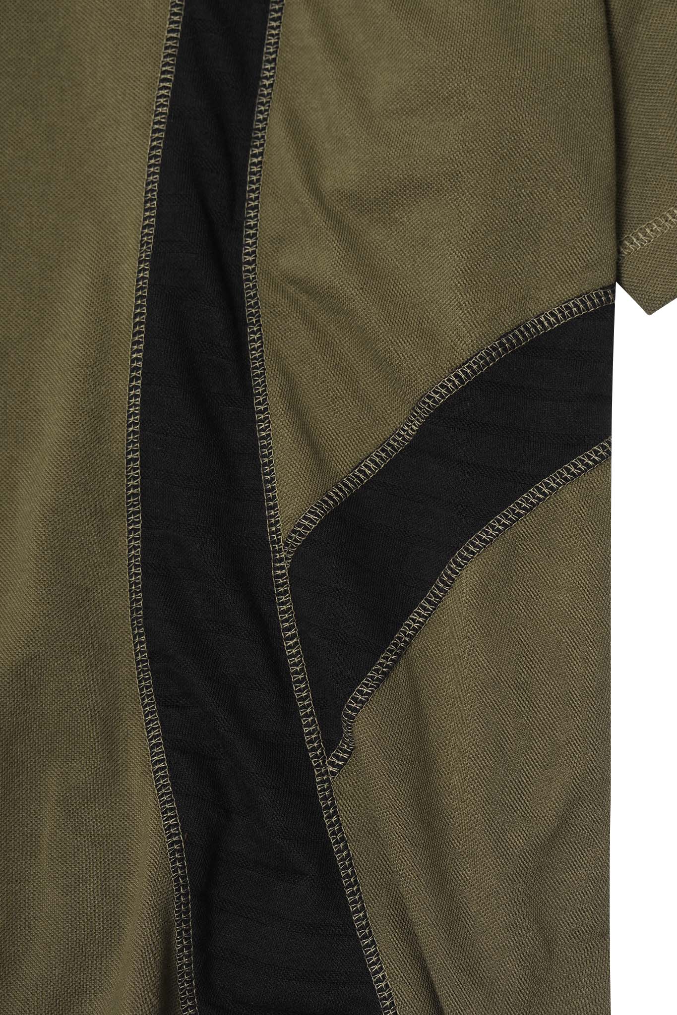 FLOW TEE IN OLIVE - Image 6