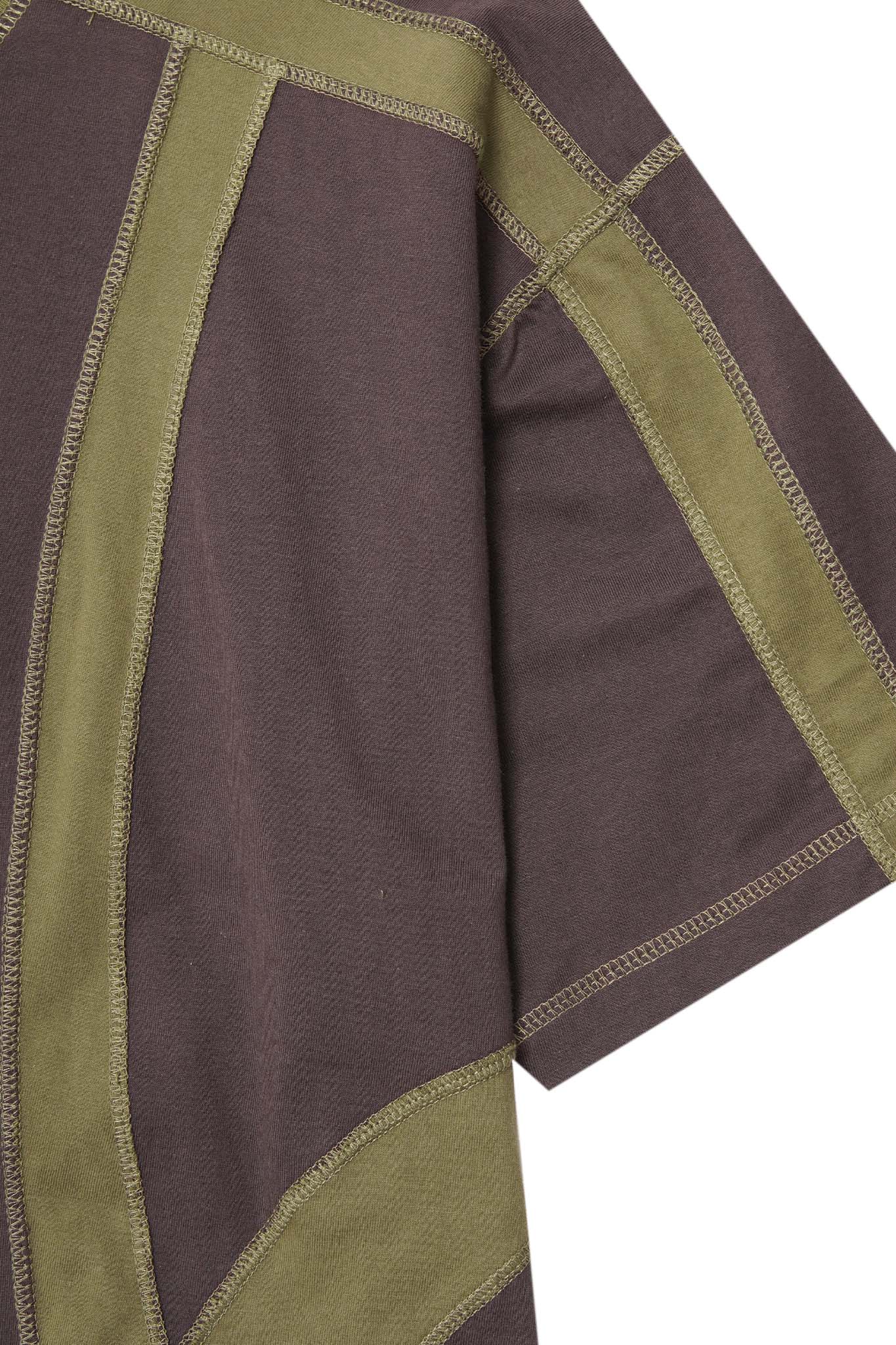 FLOW TEE IN STONE GREY - Image 5