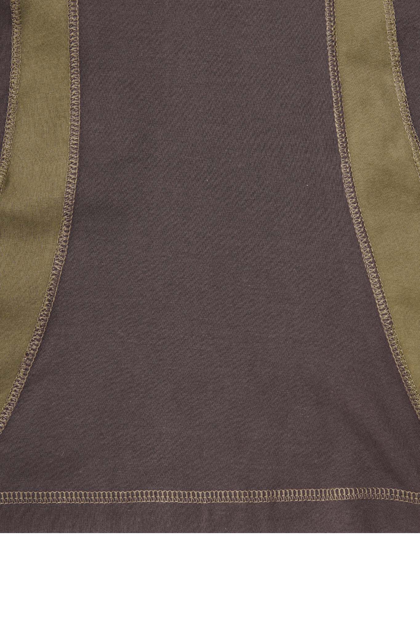 FLOW TEE IN STONE GREY - Image 6