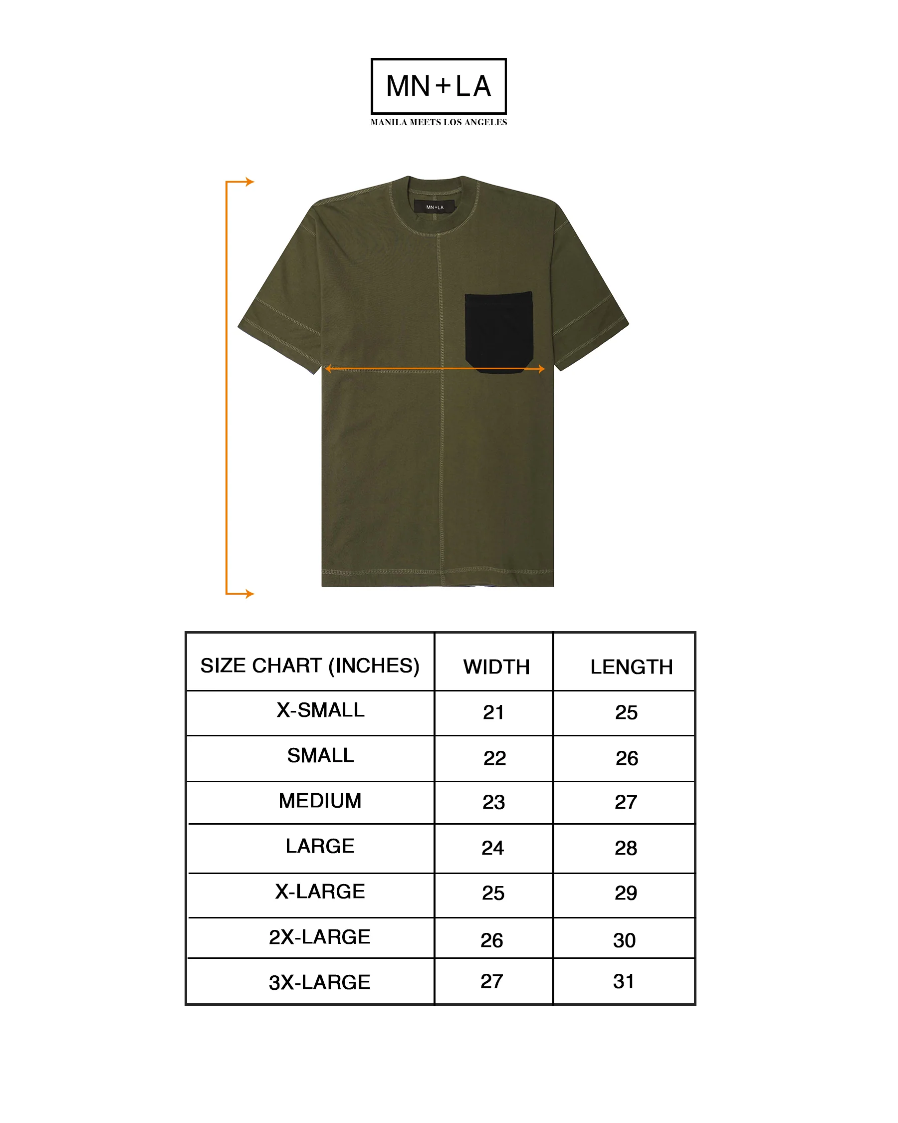 FORGED POCKET TEE IN OLIVE - Image 4