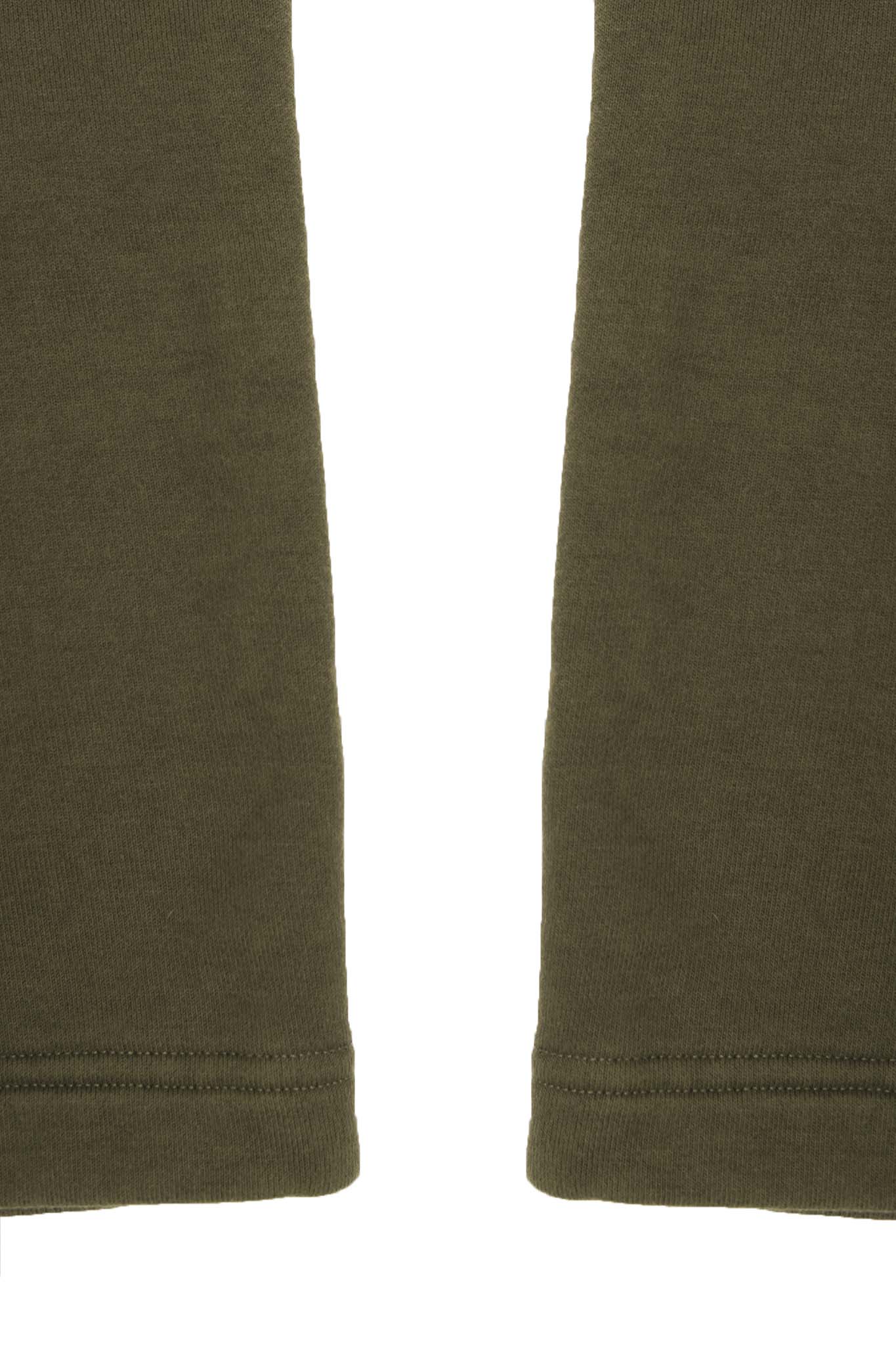 FRENCH TERRY BOOTCUT PANTS IN AGED OLIVE - Image 10
