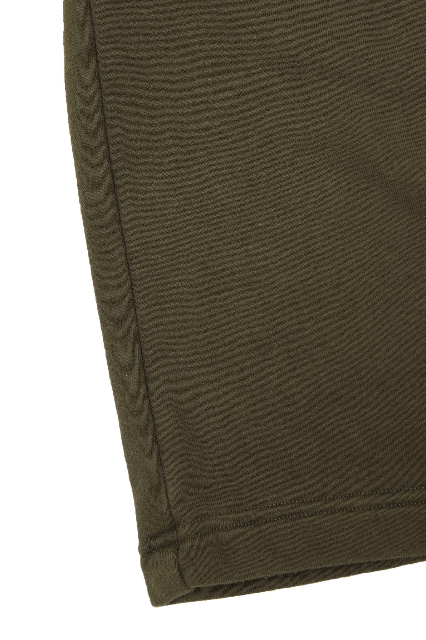 FRENCH TERRY BOOTCUT PANTS IN AGED OLIVE - Image 11