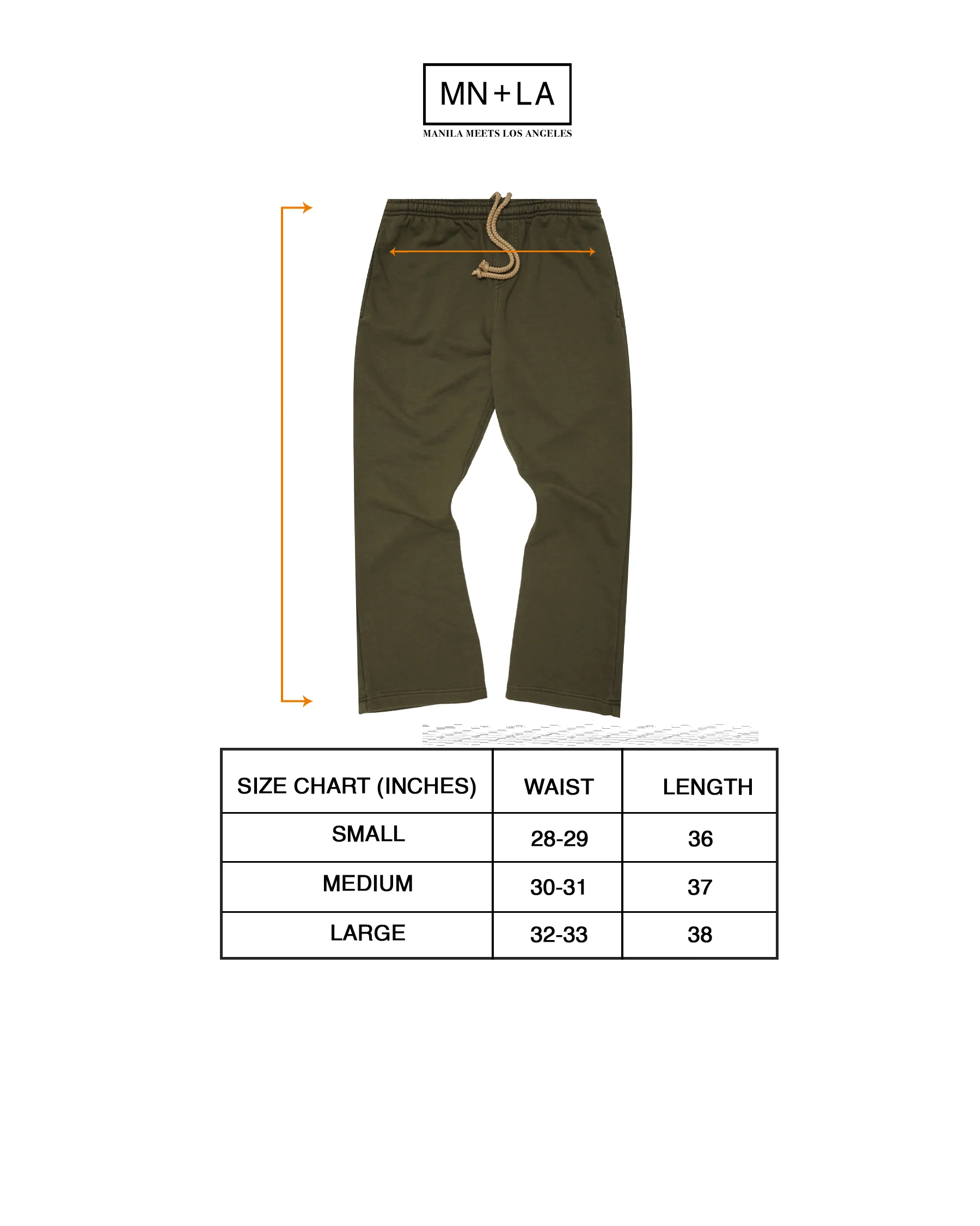 FRENCH TERRY BOOTCUT PANTS IN AGED OLIVE - Image 4
