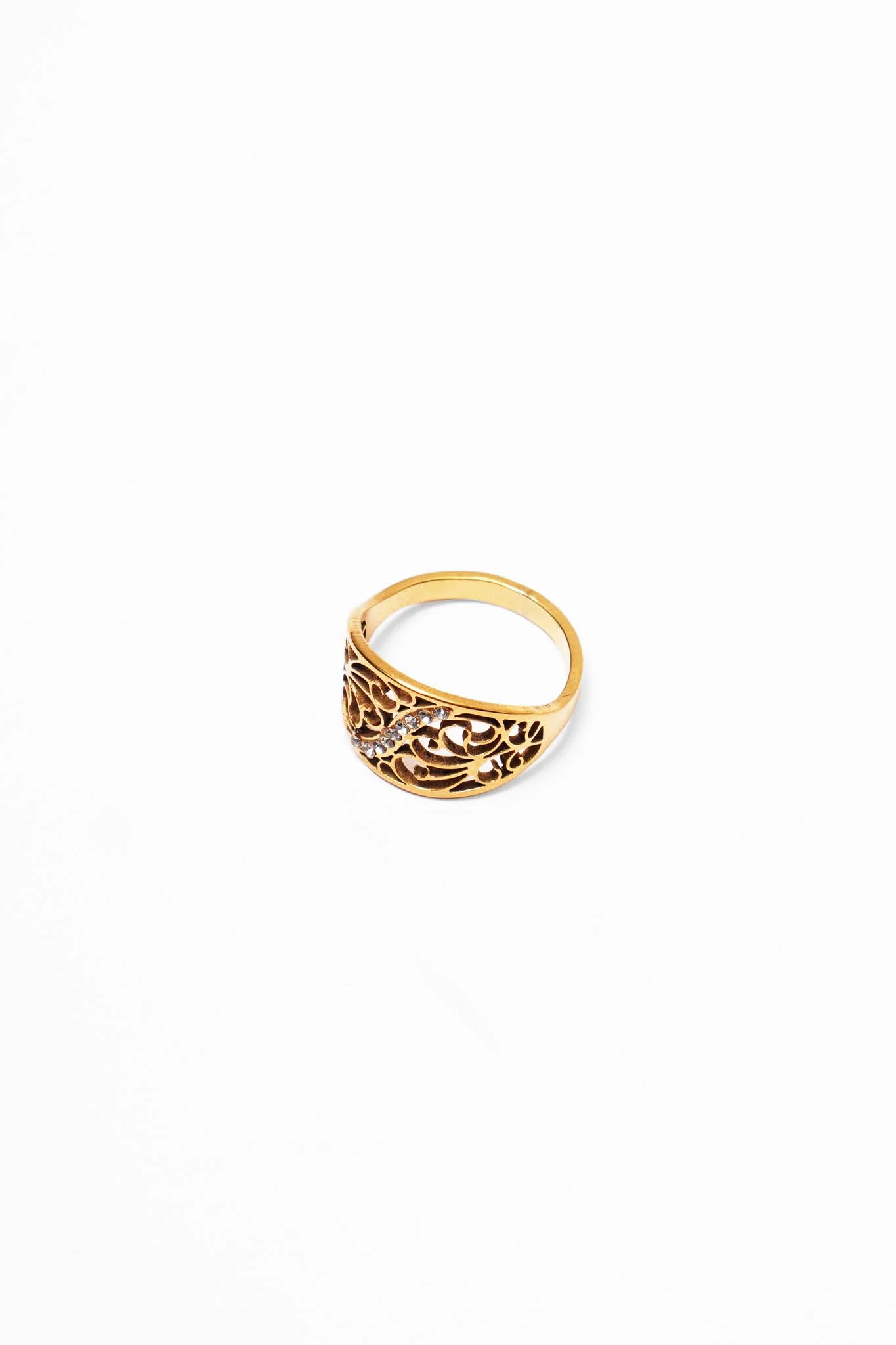 GLEAMSTONE ROOTS GOLD RING - Image 3