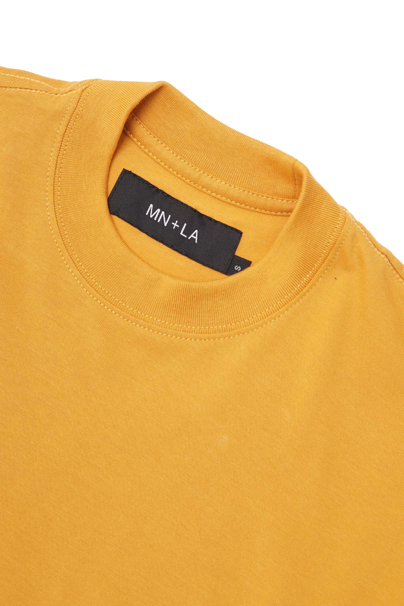 "GOLDEN COAST" TEE IN MUSTARD - Image 5