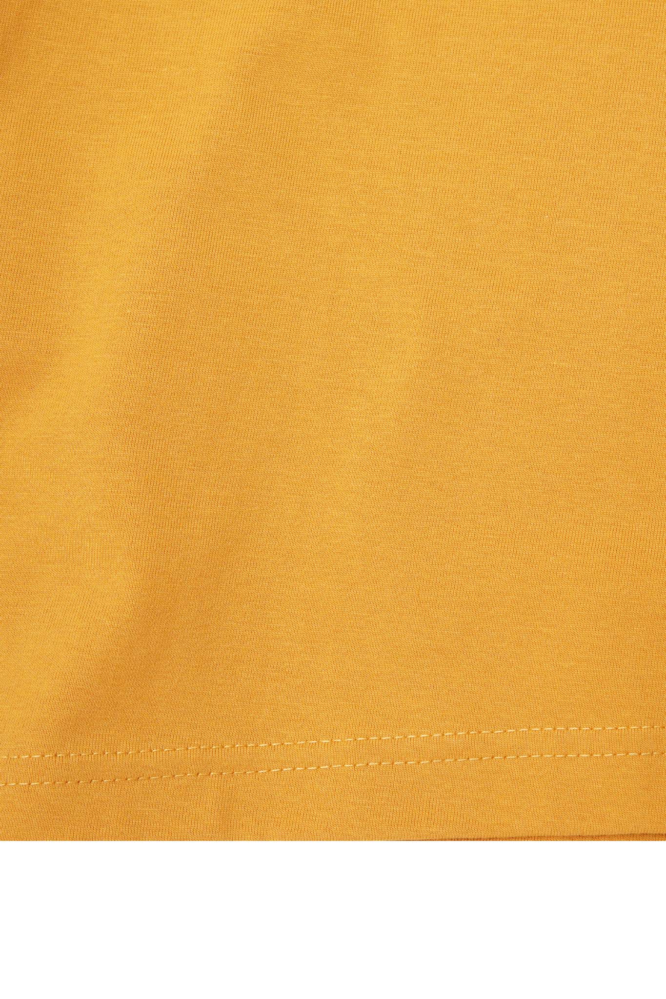 "GOLDEN COAST" TEE IN MUSTARD - Image 8
