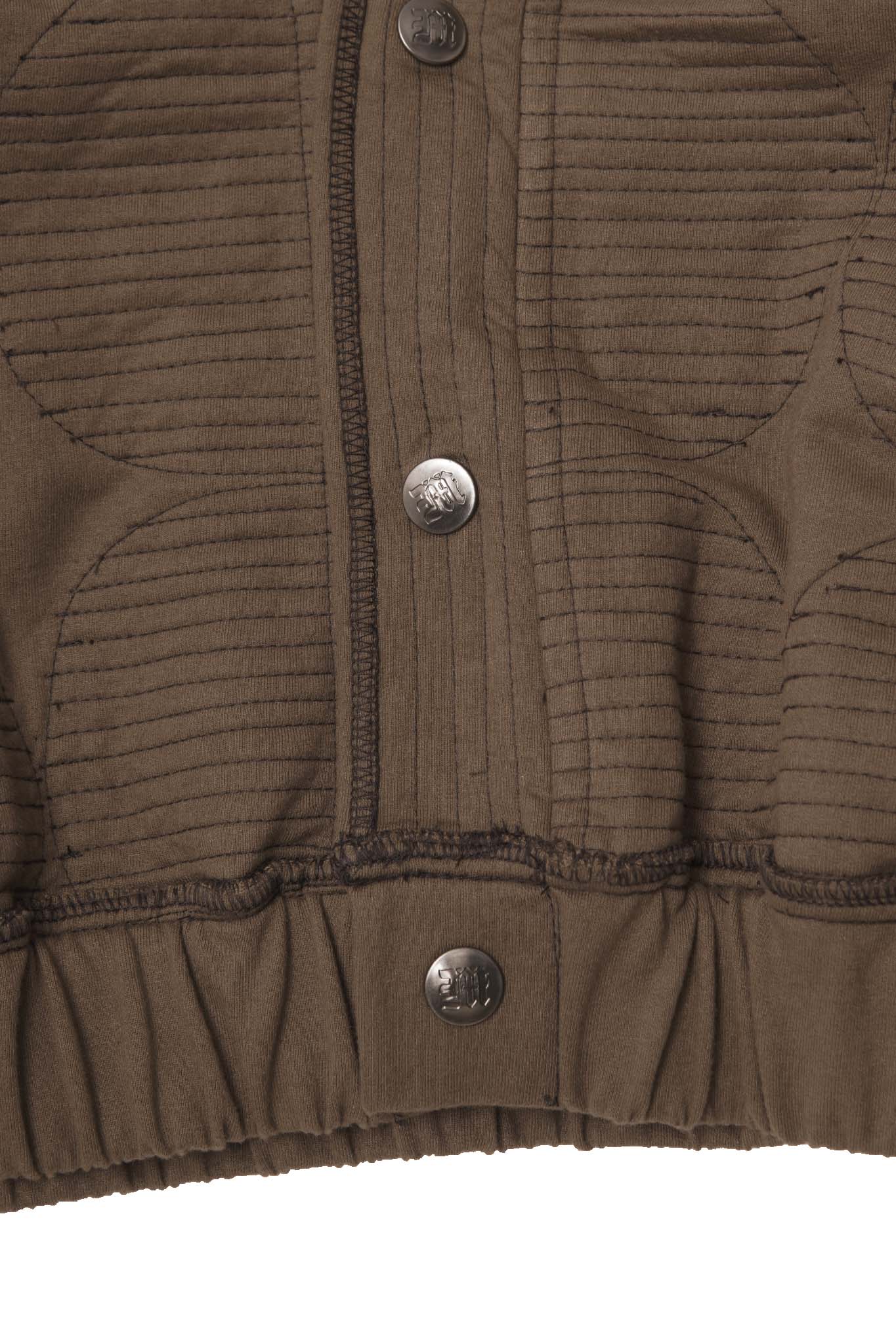 GRANPA CARDIGAN IN OLIVE DRAB - Image 6