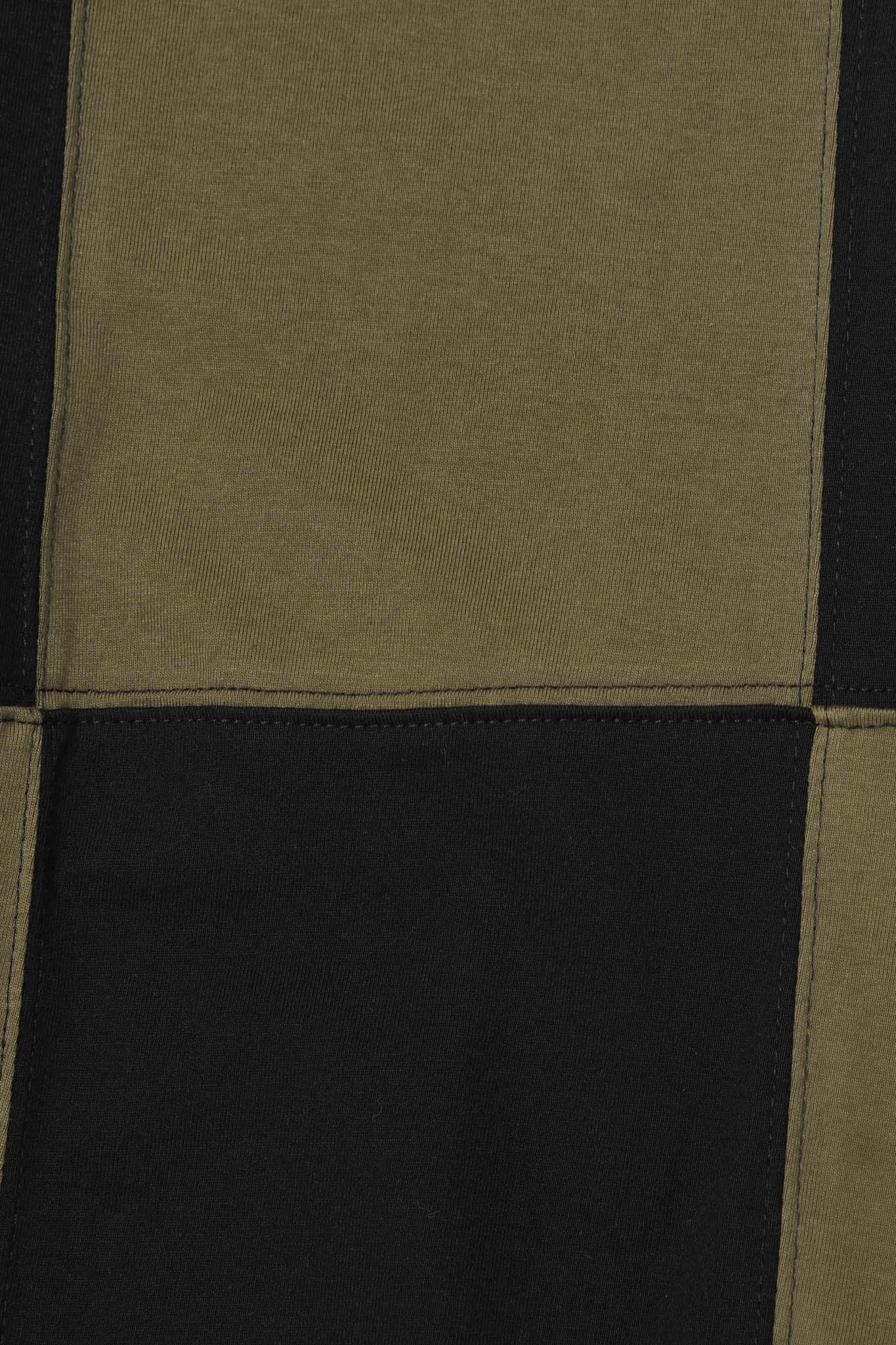 GRID TEE IN ANTHRACITE/OLIVE - Image 5