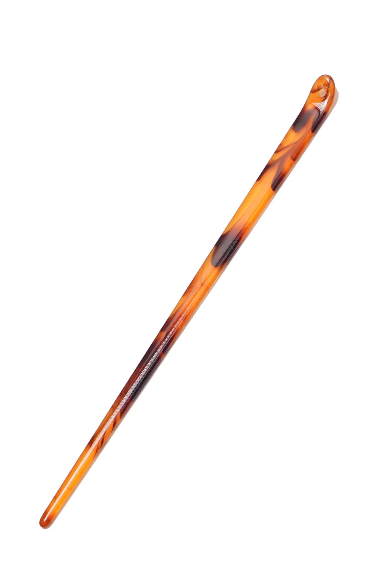 HAIR PIN IN AMBER TORTOISE - Image 2