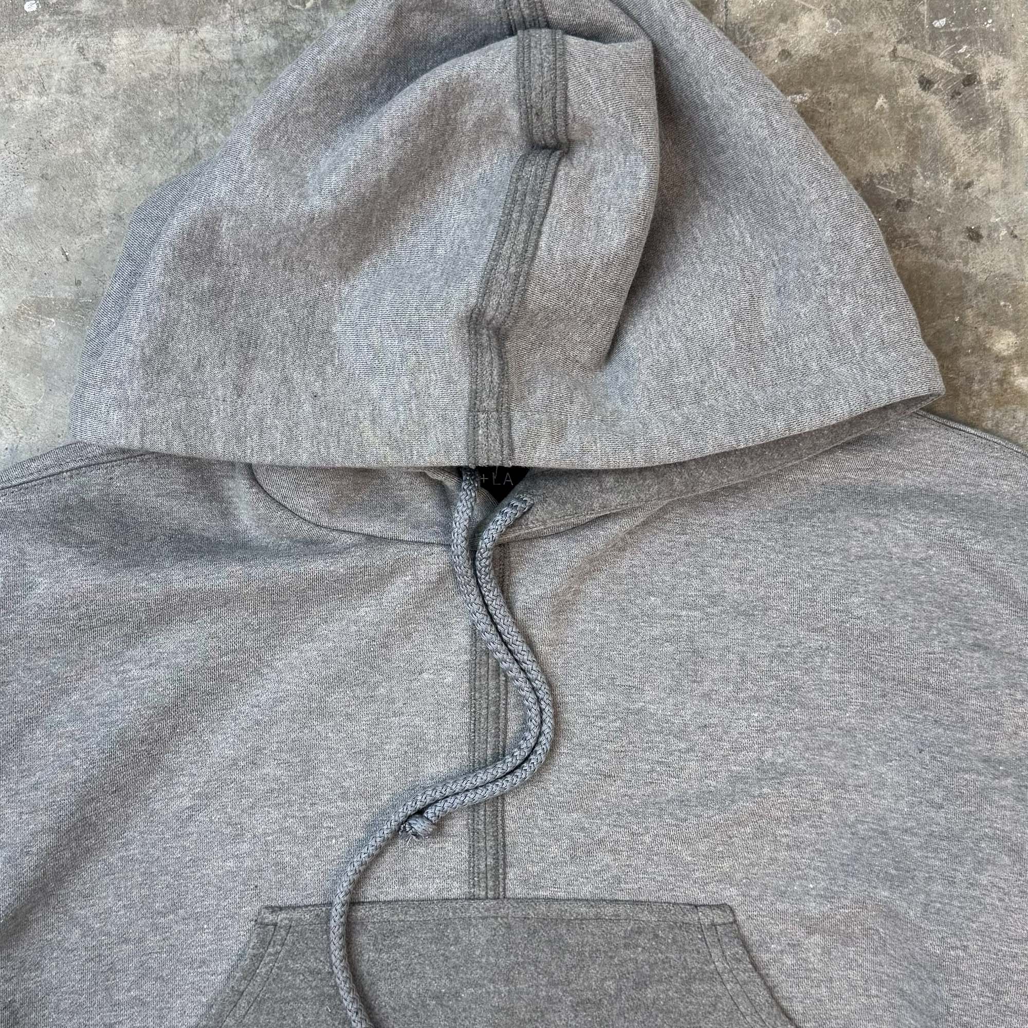HARPER HOODIE IN HEATHER GREY - Image 2