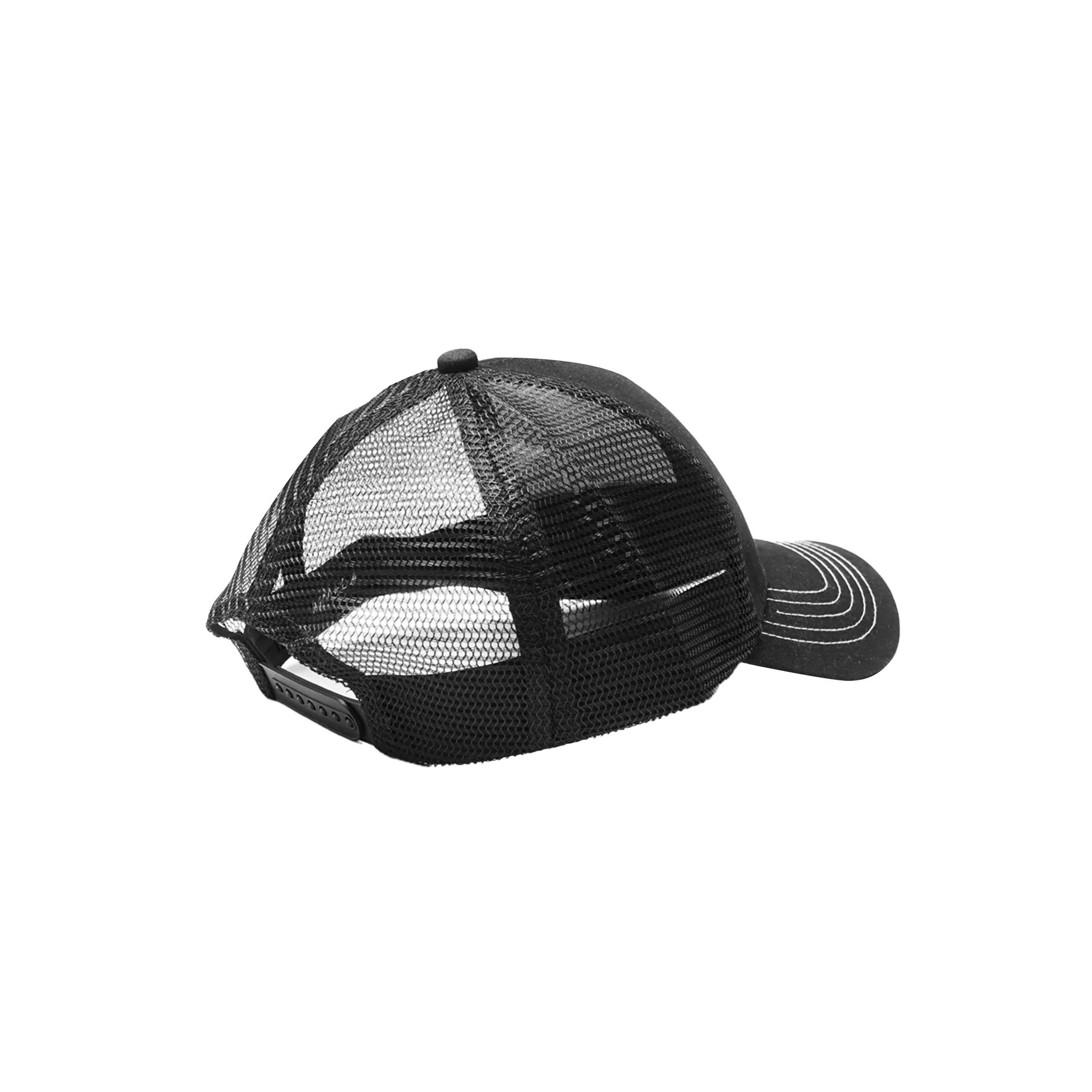 "HITTER" TRUCKER HAT IN ANTHRACITE/WHITE - Image 3