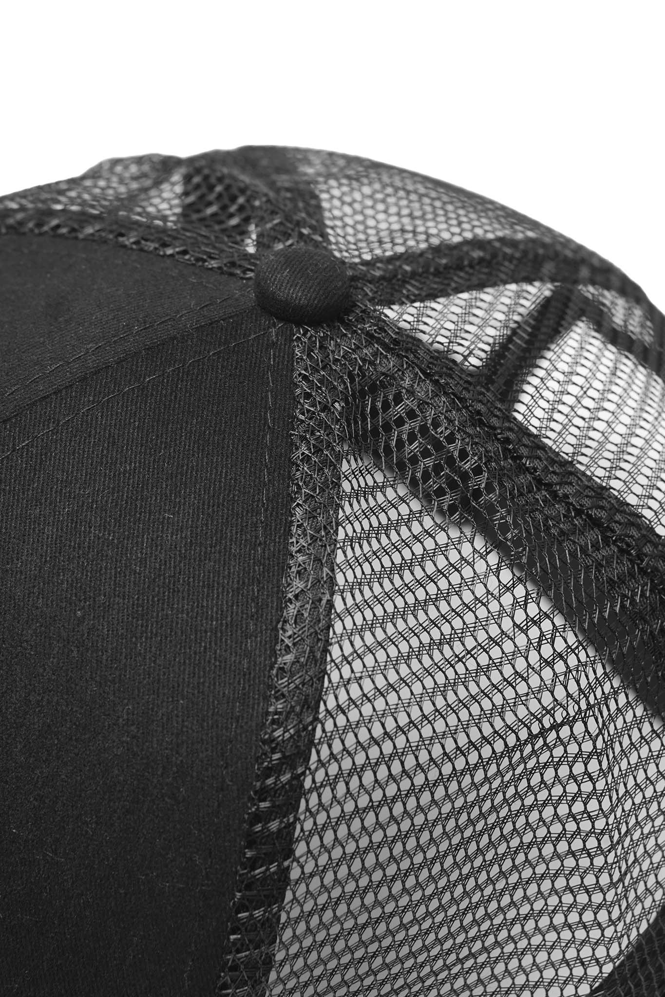 "HITTER" TRUCKER HAT IN ANTHRACITE/WHITE - Image 6