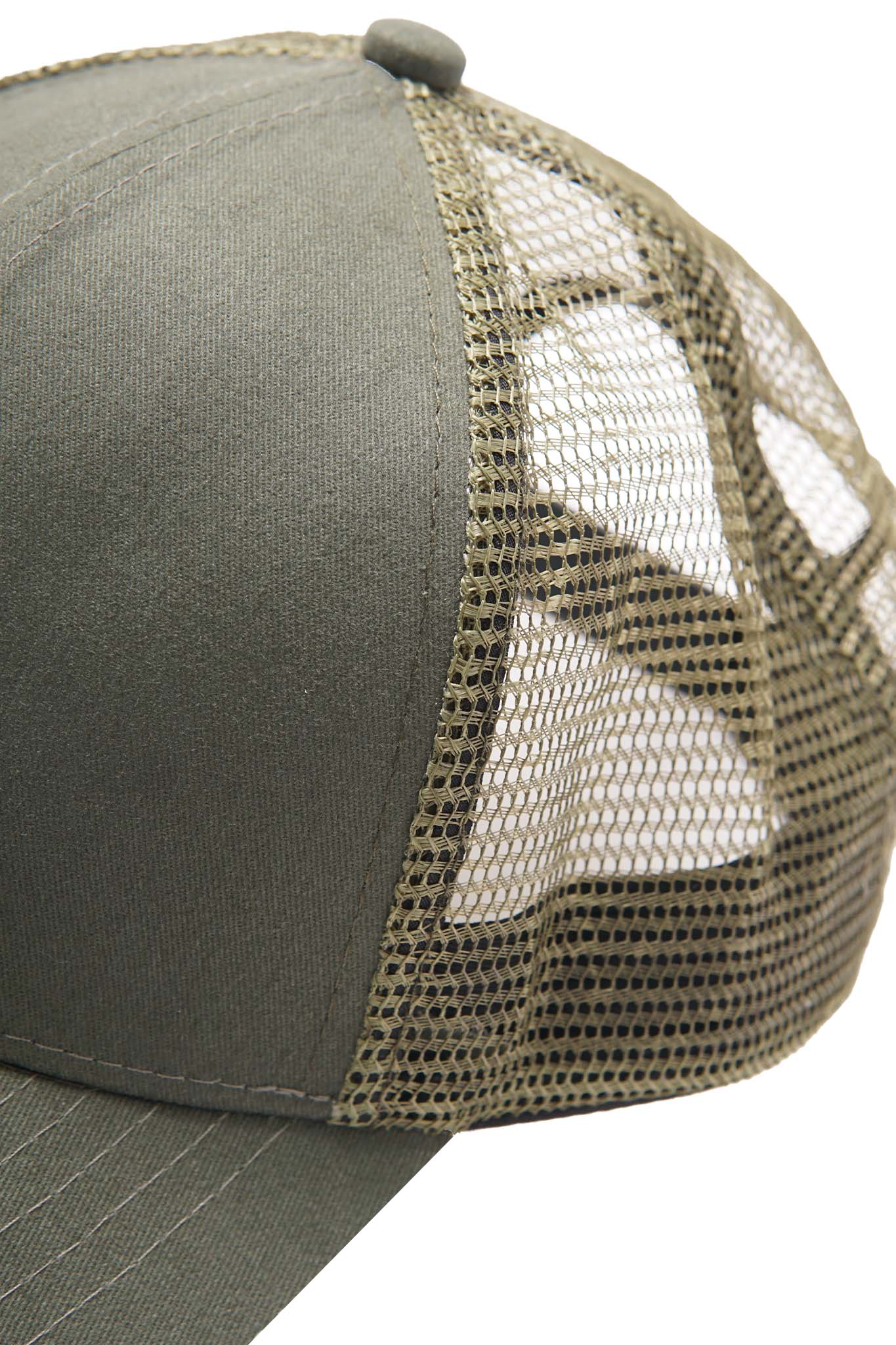 "HITTER" TRUCKER HAT IN OLIVE - Image 9
