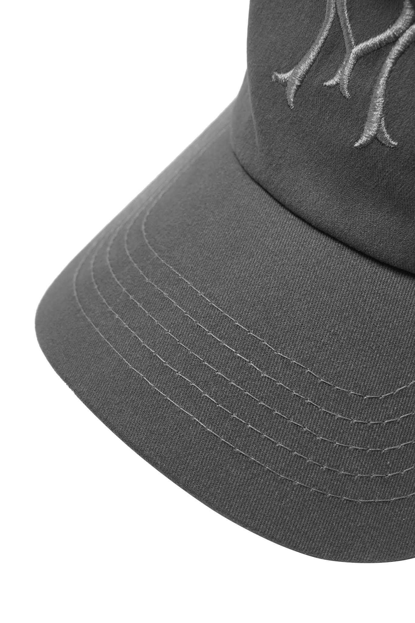 "HITTER" V3 5 PANEL HAT IN STONE GREY - Image 9