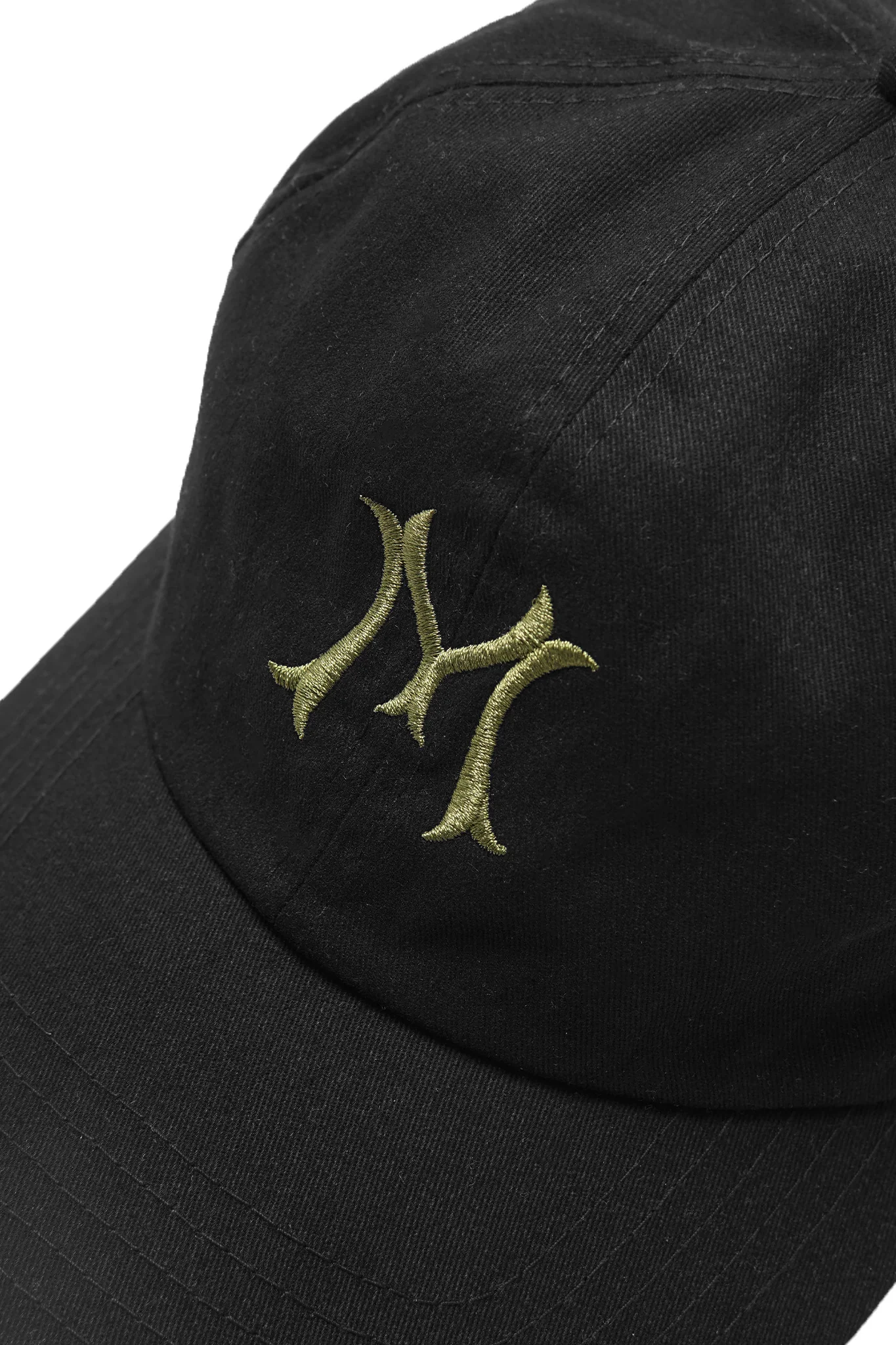 "HITTER" V3 6 PANEL HAT IN ANTHRACITE/OLIVE - Image 8