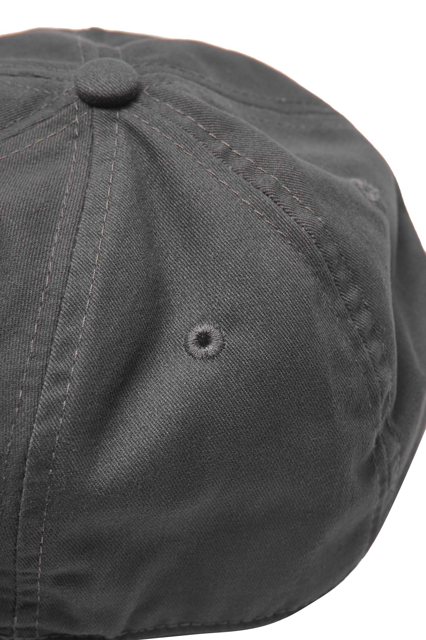 "HITTER" V3 6 PANEL HAT IN CHARCOAL GREY/RARRI RED - Image 5