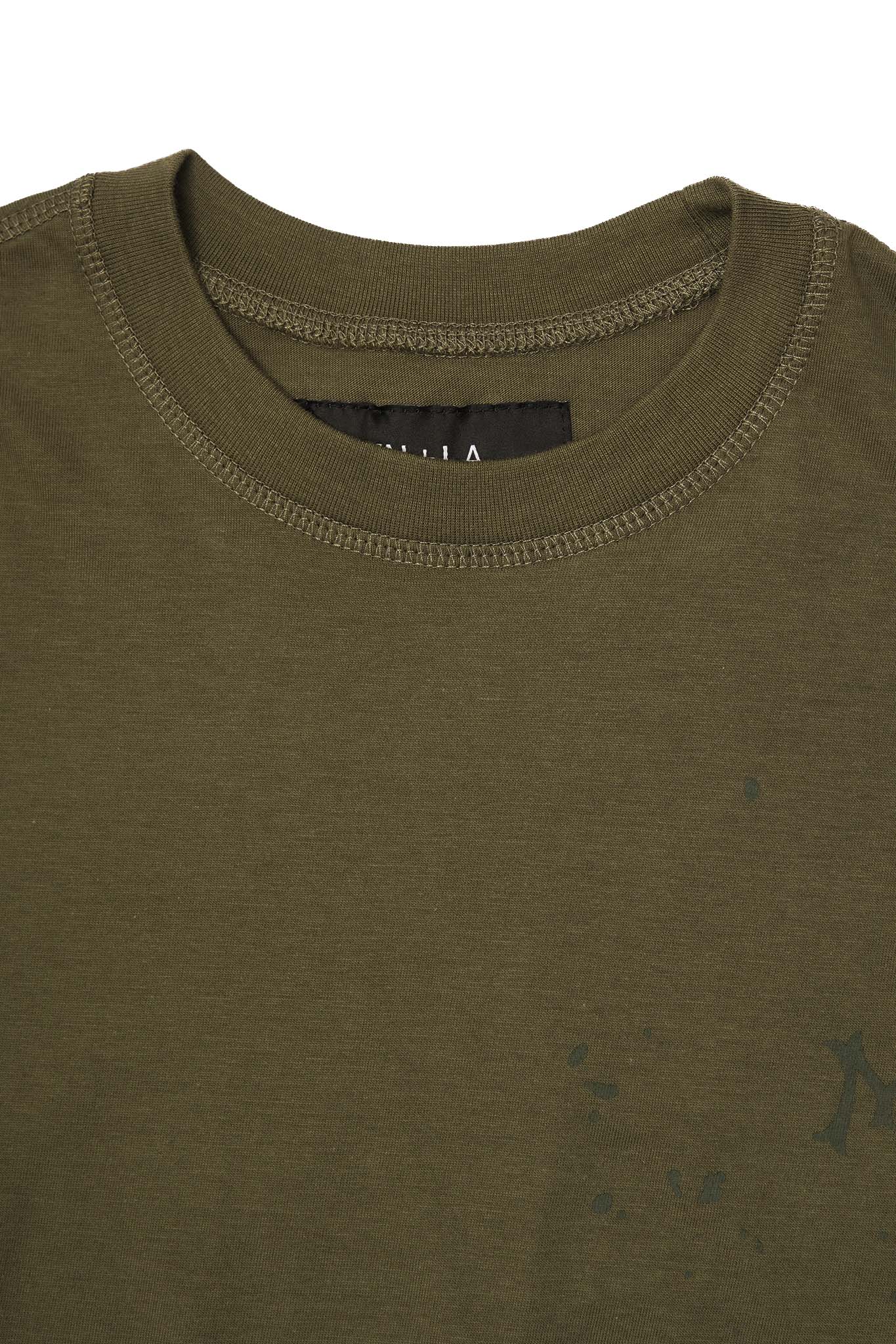 "HITTER" V3 LOUNGE LITE TEE IN OLIVE - Image 3