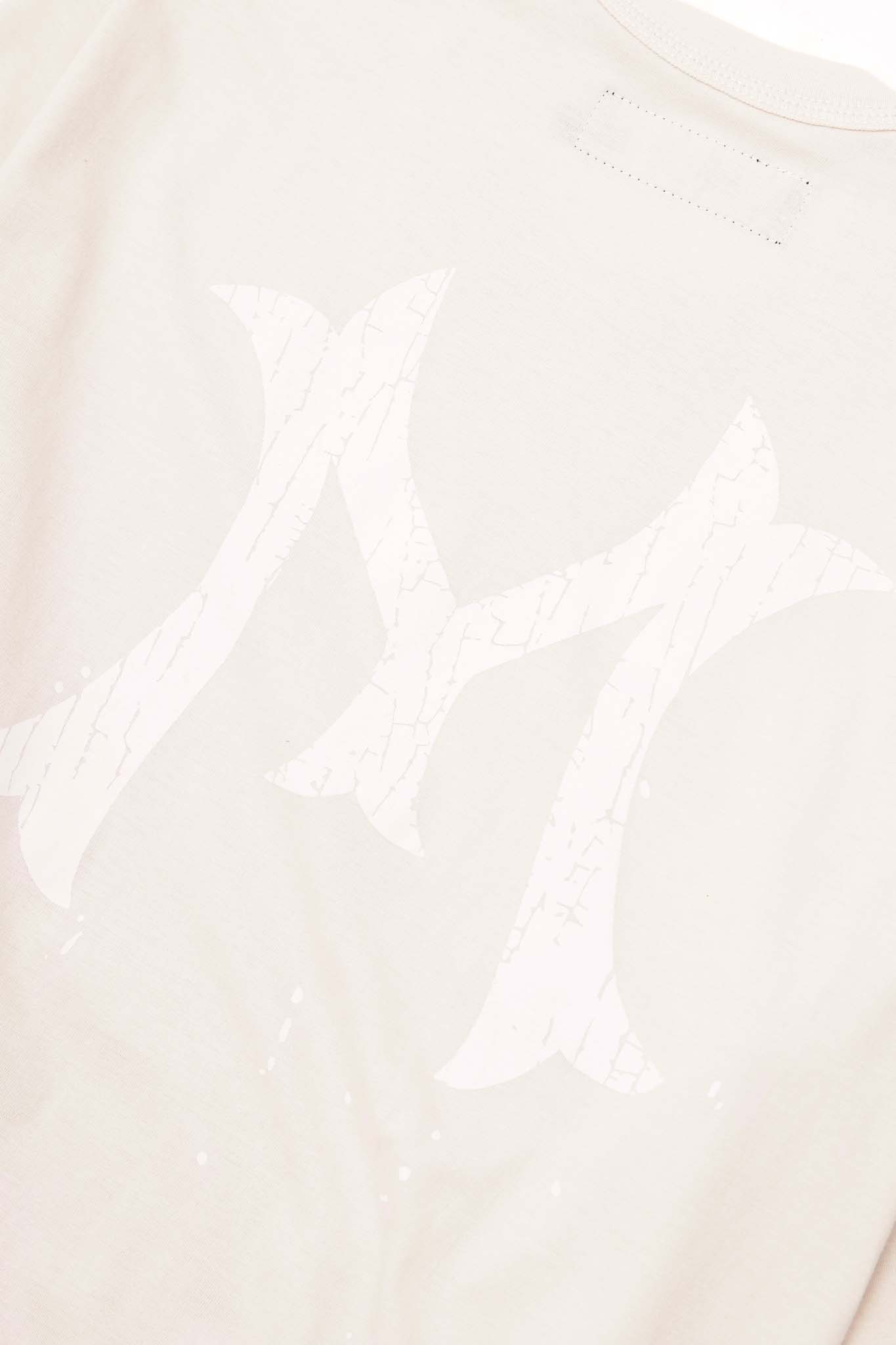 "HITTER" V3 MILITIA MOCK NECK LITE TEE IN POWDER PINK - Image 9
