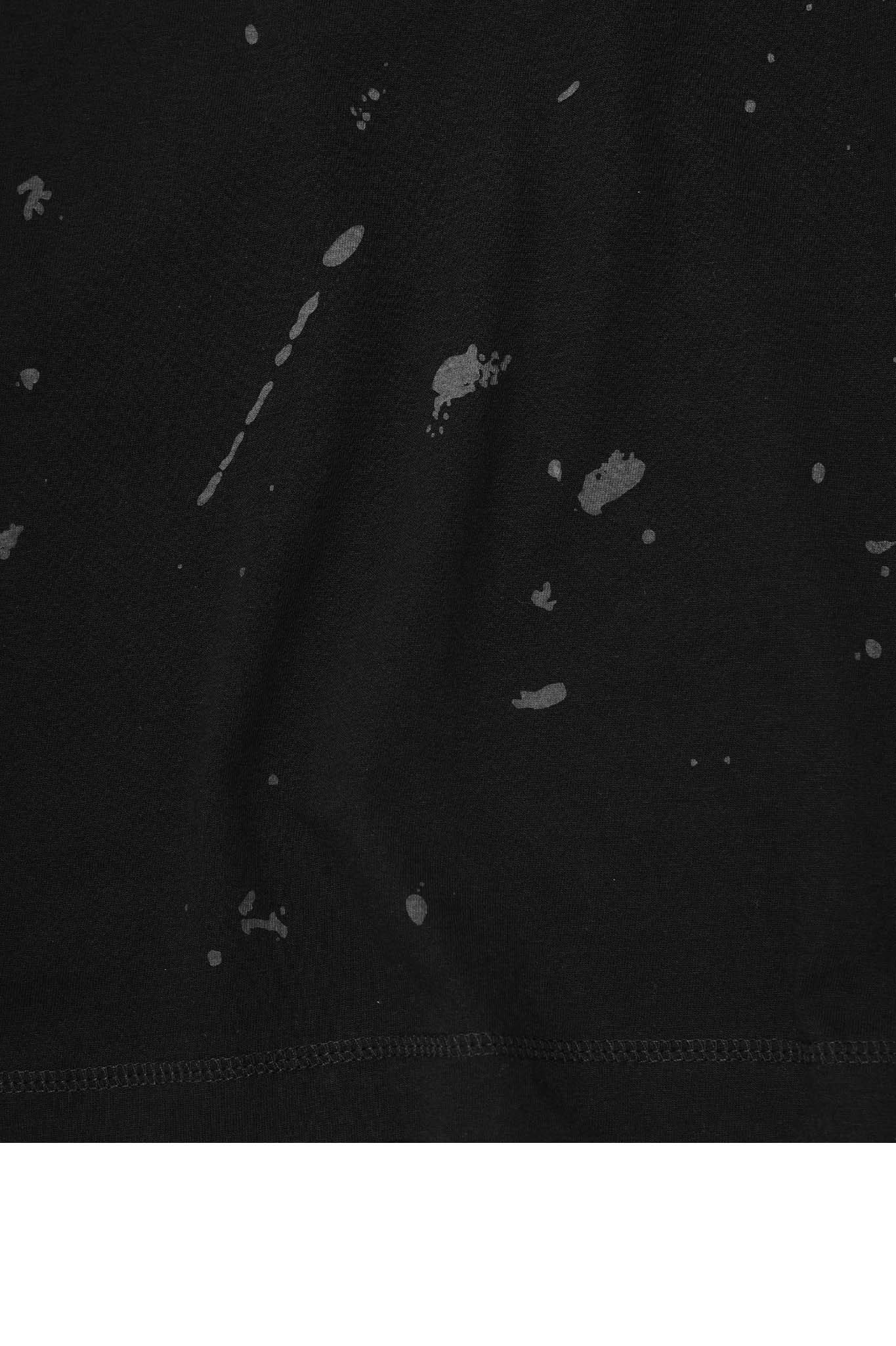 "HITTER" V3 MILITIA MOCK NECK LITE TEE IN RAVEN - Image 9