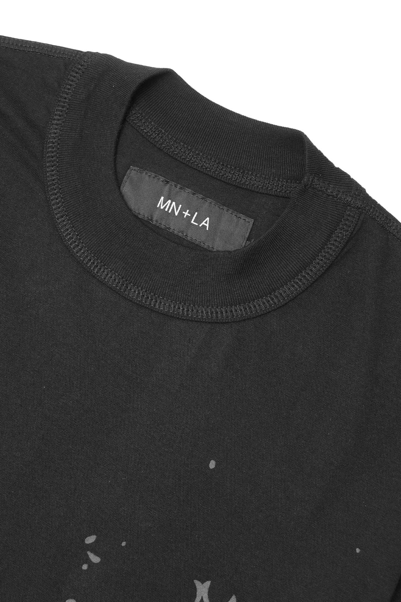 "HITTER" V3 MOCK NECK LITE TEE IN ANTHRACITE - Image 5