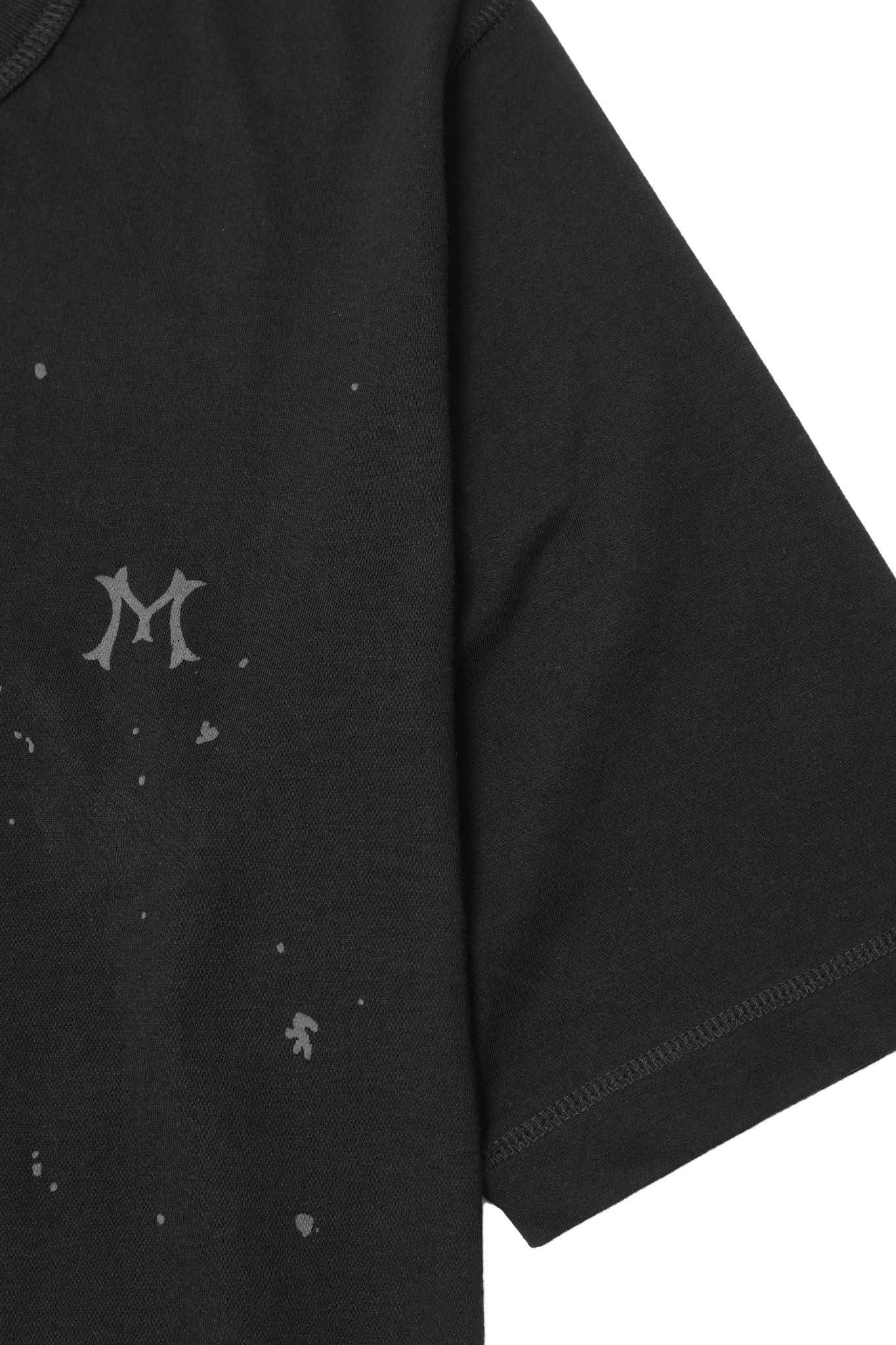 "HITTER" V3 MOCK NECK LITE TEE IN ANTHRACITE - Image 6