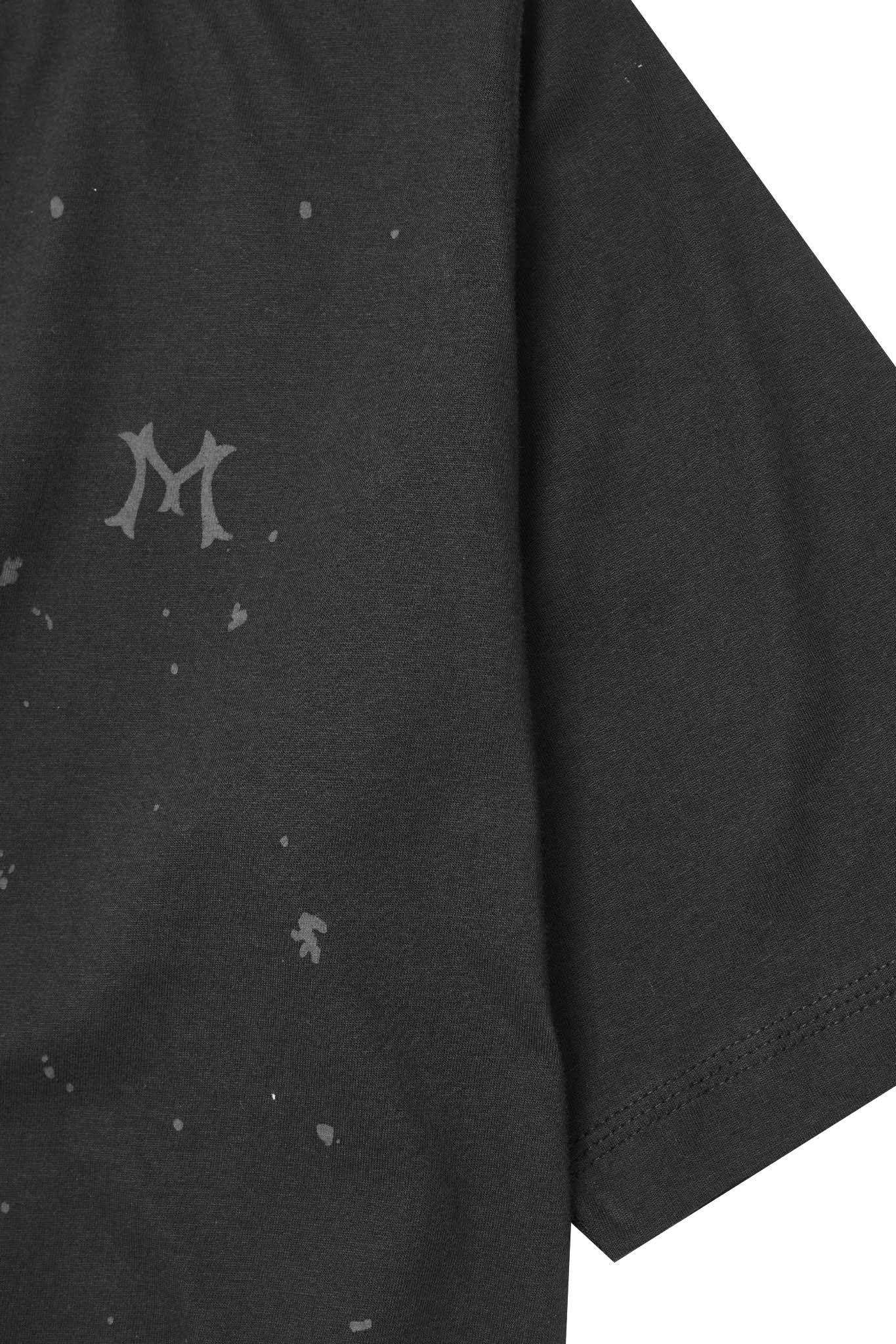 "HITTER" V3 MOCK NECK LITE TEE IN CAVIAR - Image 6