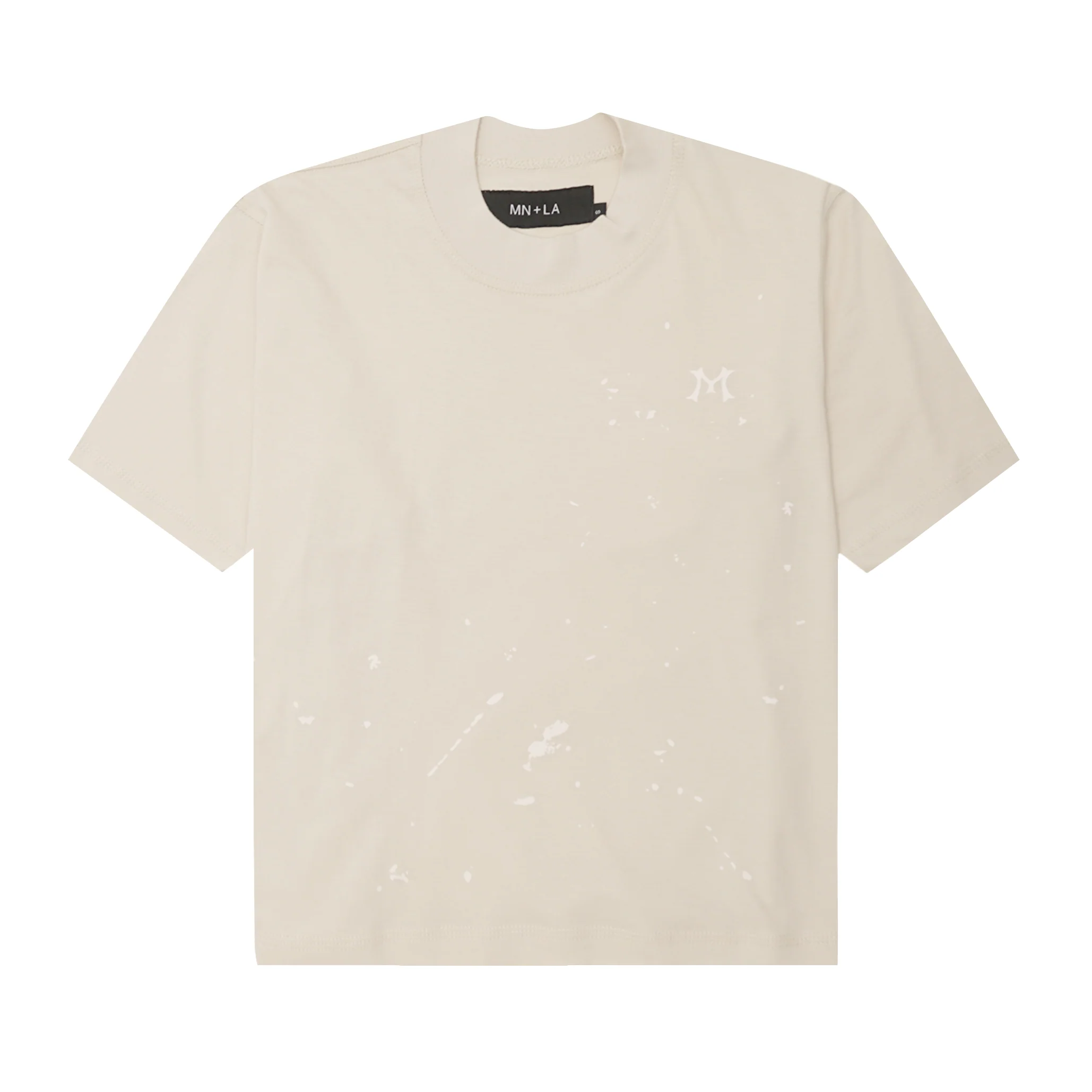 "HITTER" V3 MOCK NECK LITE TEE IN POWDER PINK - Image 2