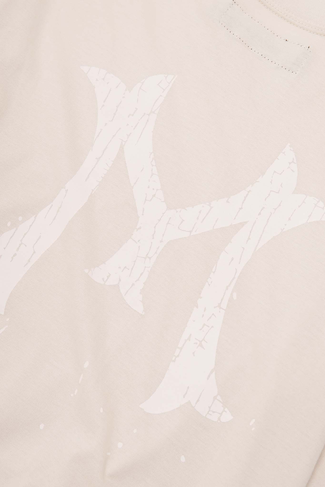 "HITTER" V3 MOCK NECK LITE TEE IN POWDER PINK - Image 6