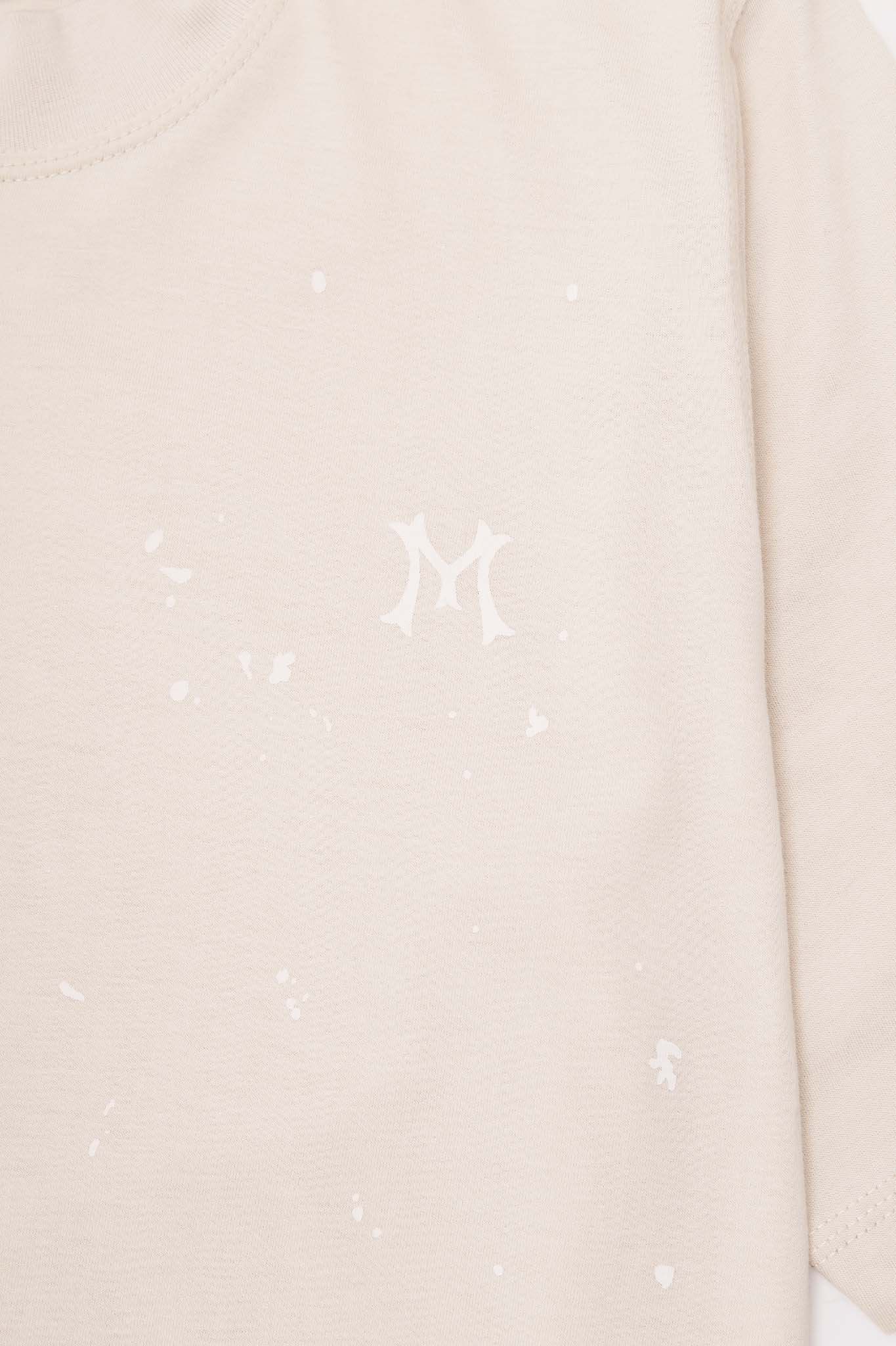 "HITTER" V3 MOCK NECK LITE TEE IN POWDER PINK - Image 8