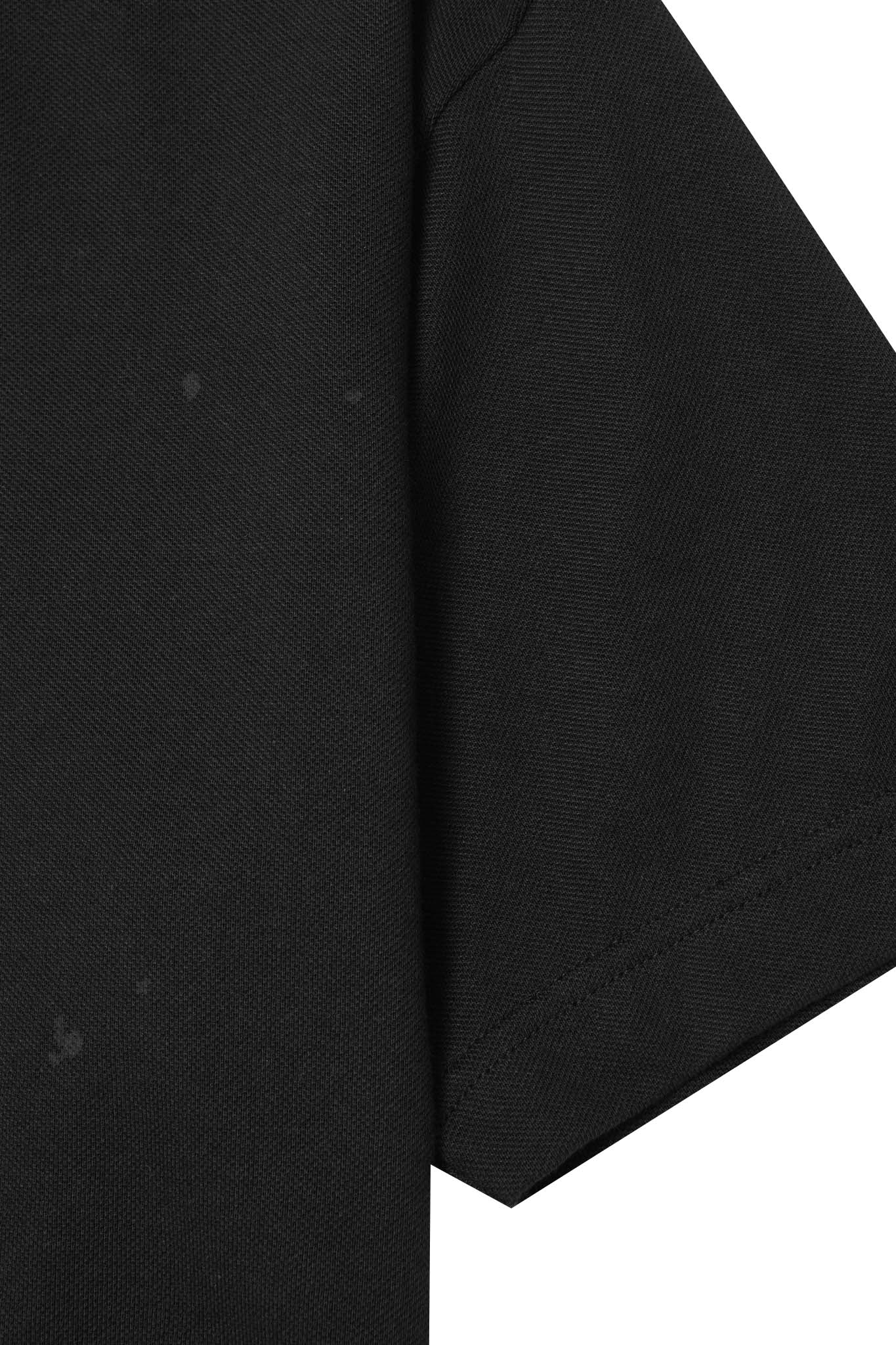 "HITTER" V3 PIQUE BOX TEE IN CAVIAR - Image 6