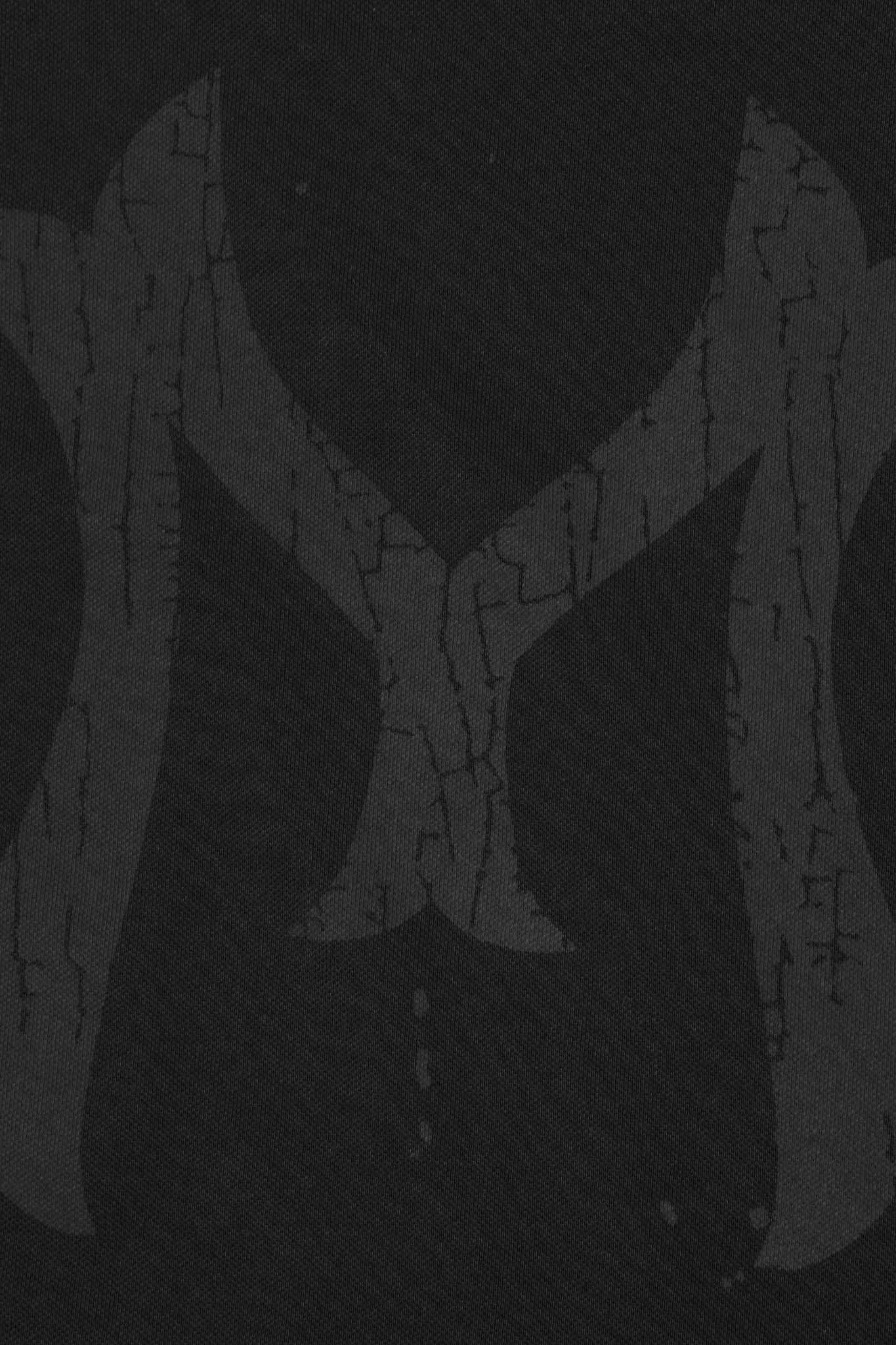 "HITTER" V3 PIQUE BOX TEE IN CAVIAR - Image 8
