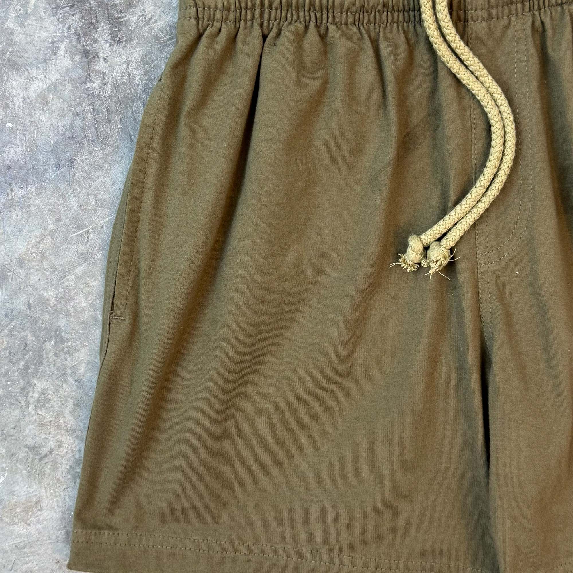 HOUSE SHORTS IN OLIVE - Image 3