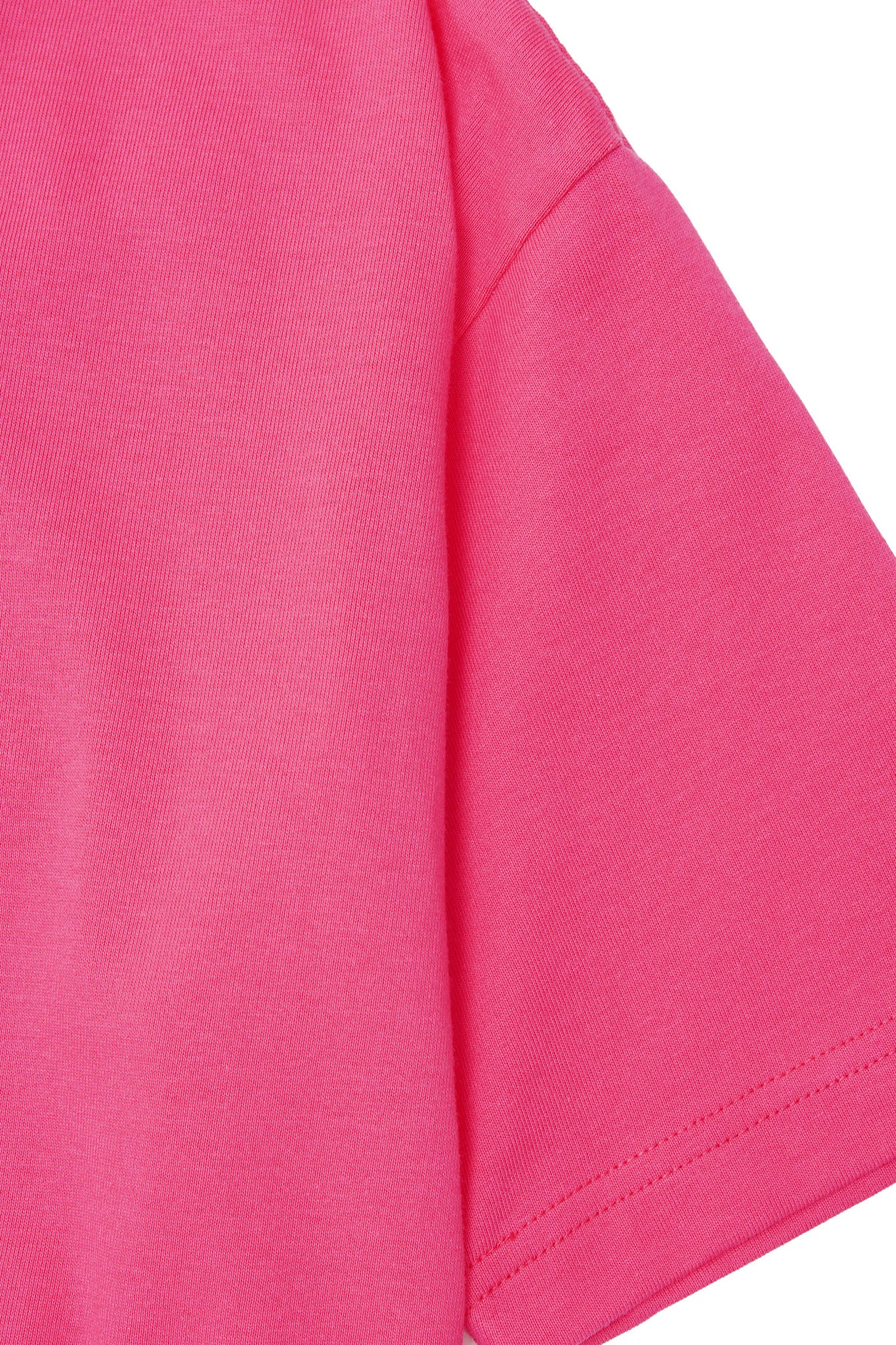 "IN MY ROOM" ULTRA HEAVY TEE IN STATIC PINK - Image 6