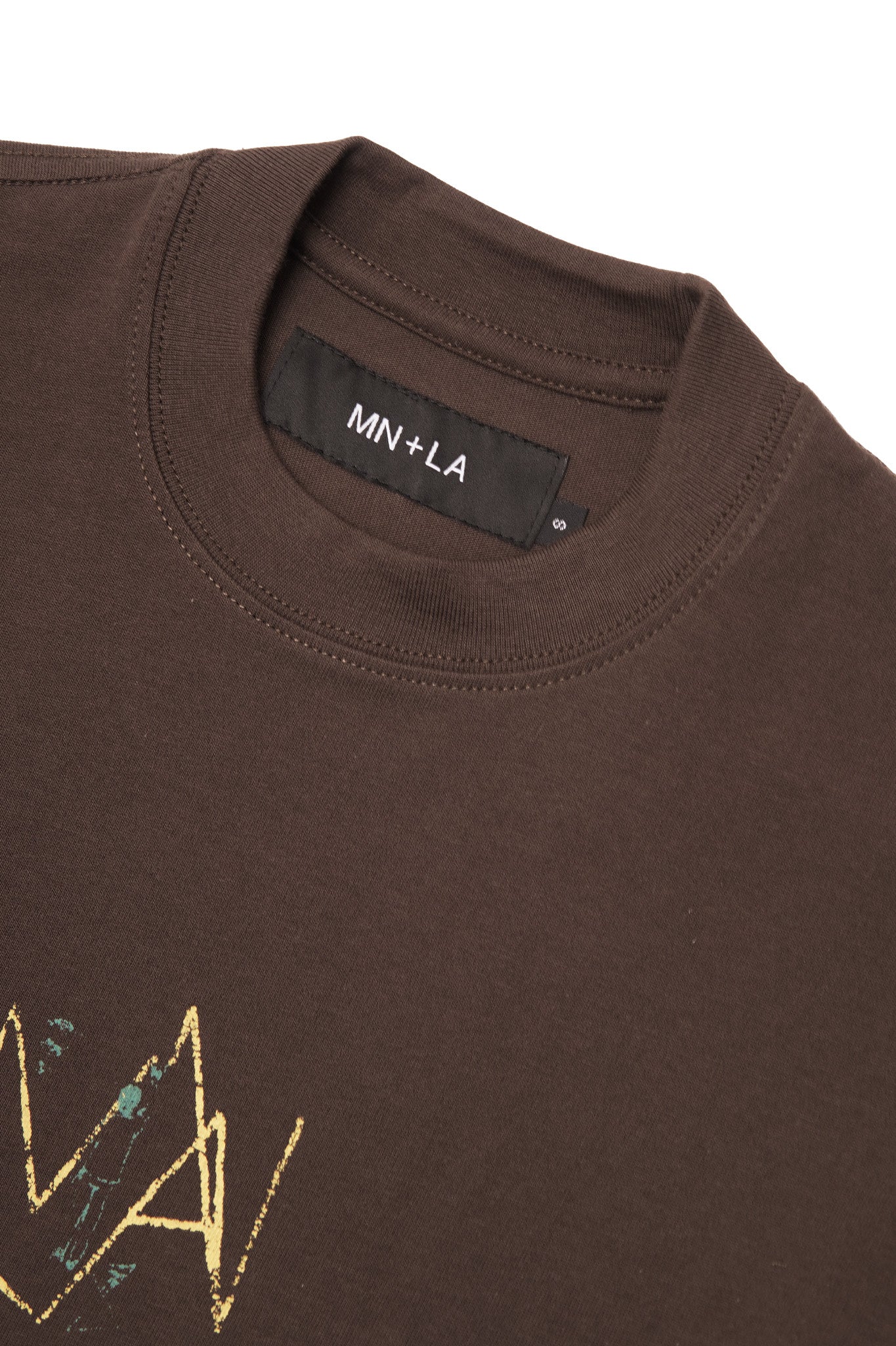"IN MY ROOM" ULTRA HEAVY TEE IN WOOD - Image 3