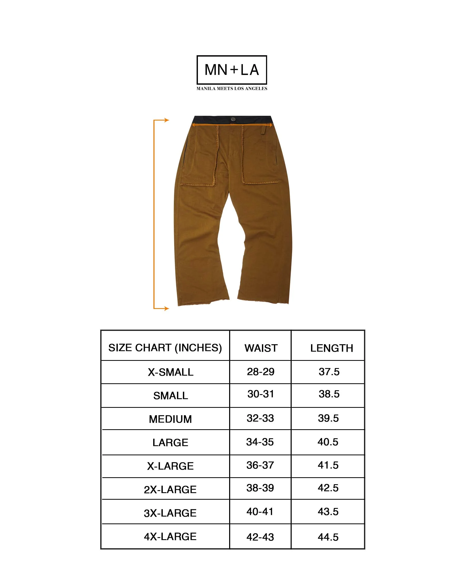 INCA BOOTCUT PANTS IN RUST - Image 4