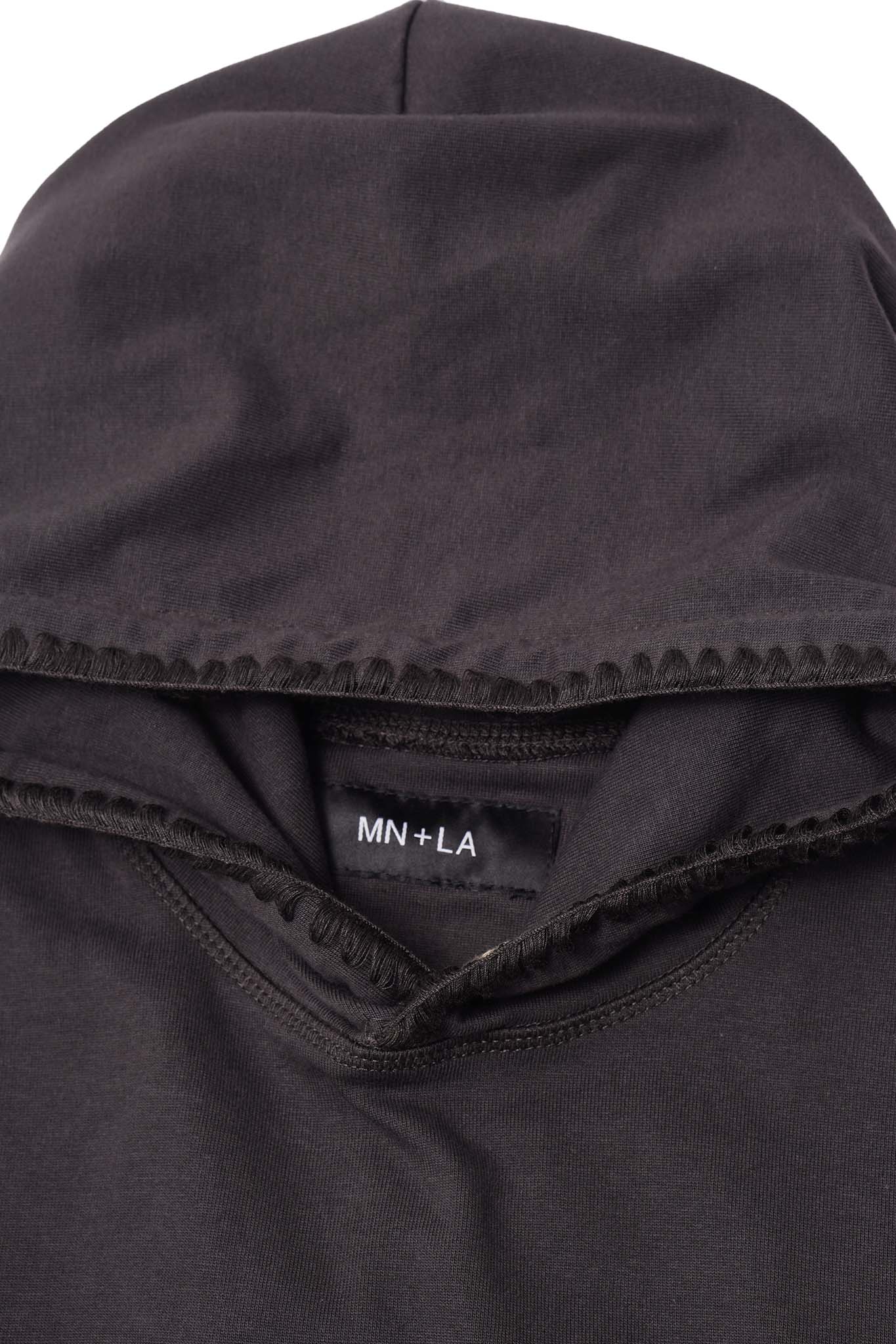 INCA HOODIE IN CHARCOAL GREY - Image 3
