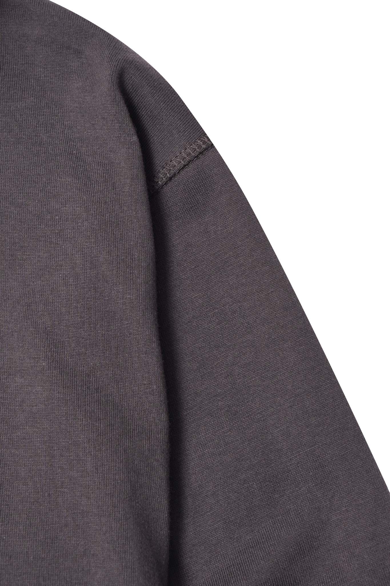 INCA HOODIE IN CHARCOAL GREY - Image 7